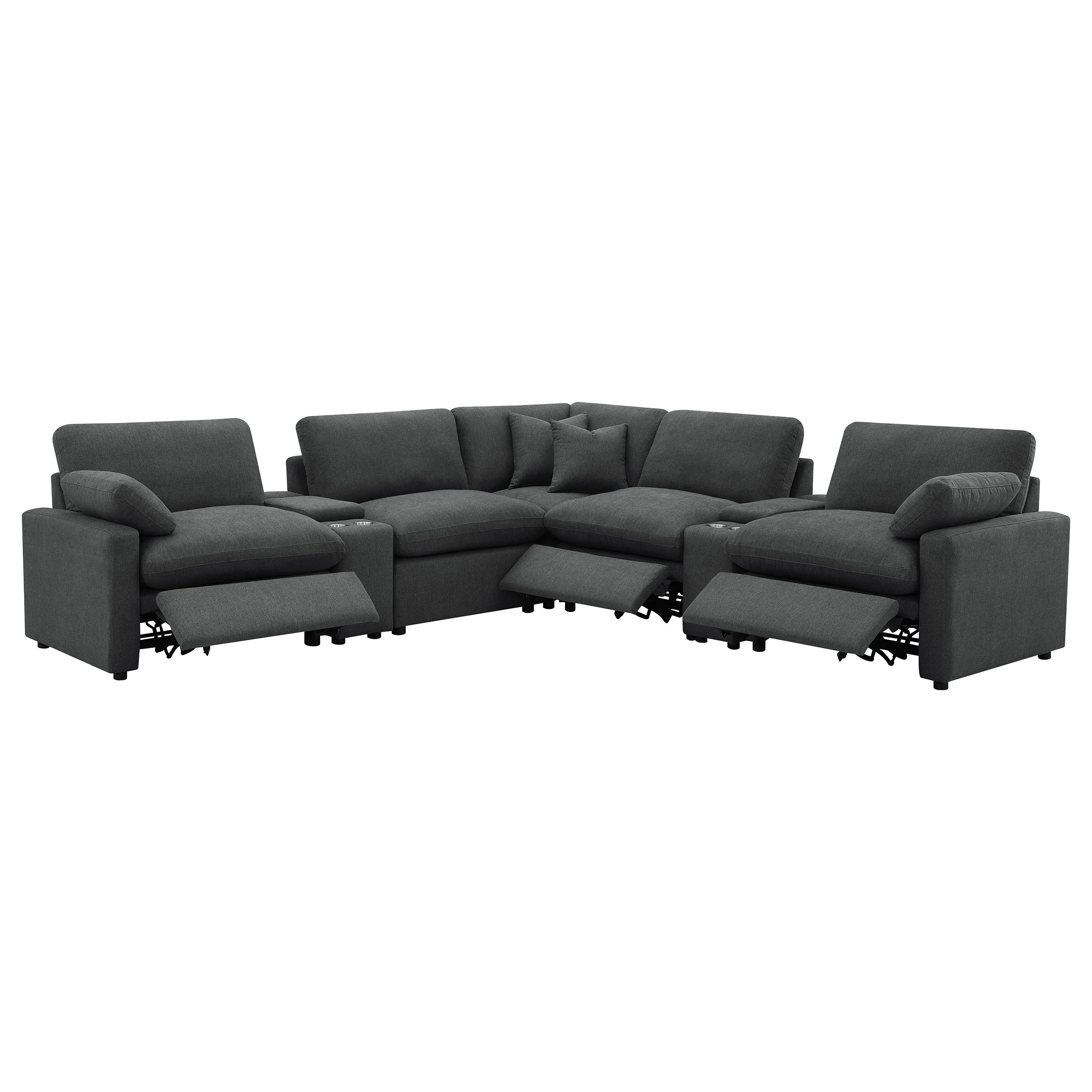 Collins Modular Power Reclining Sectional Sofa - Image 54