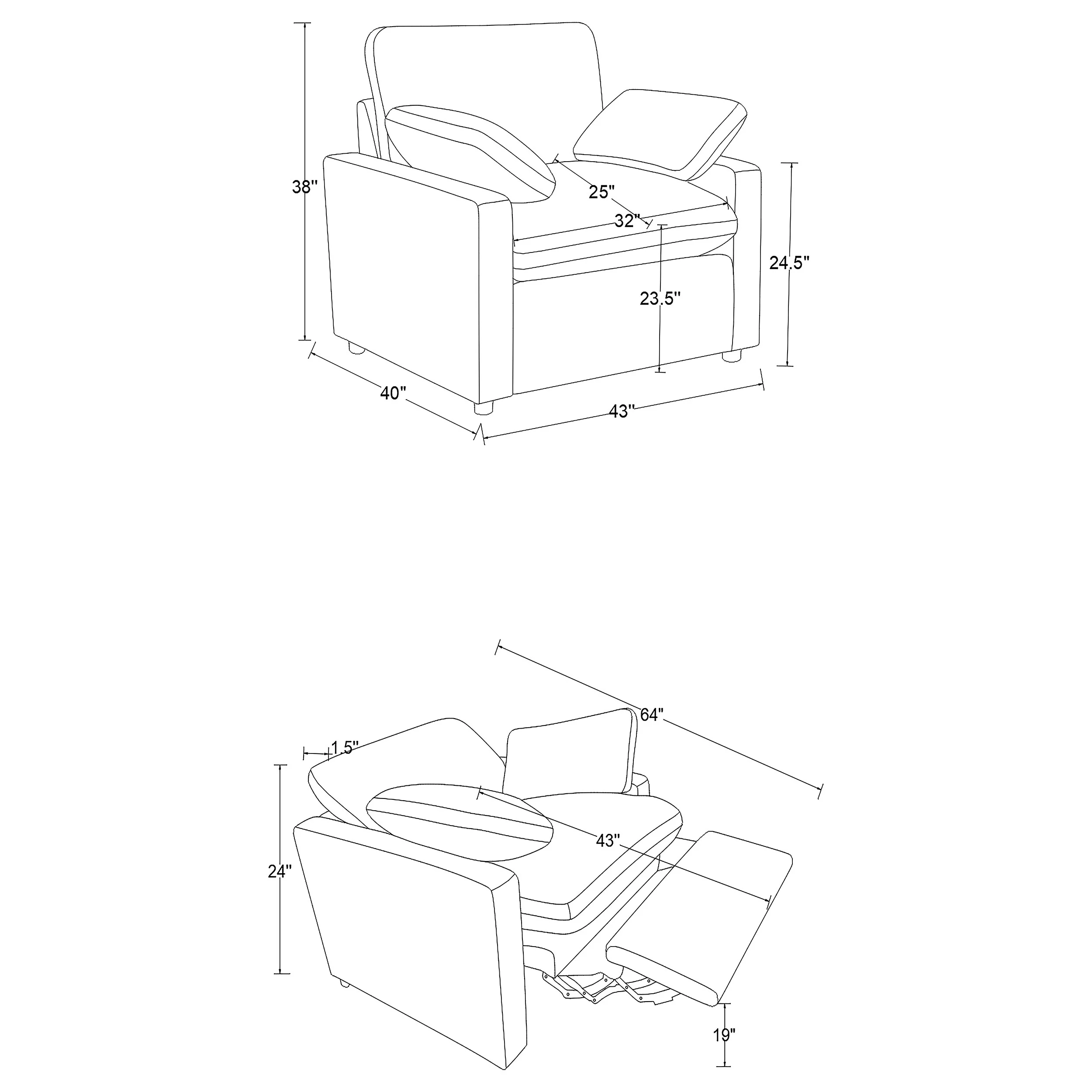 Collins Power Recliner - Image 28