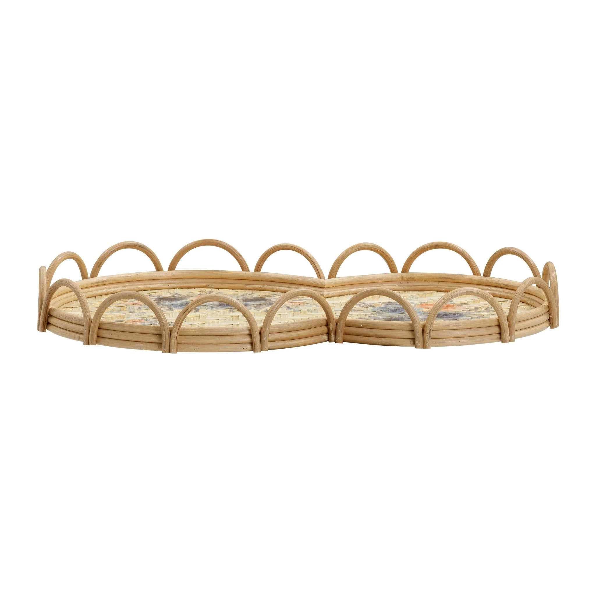 Corey Figure Eight Bamboo Tray - Image 3