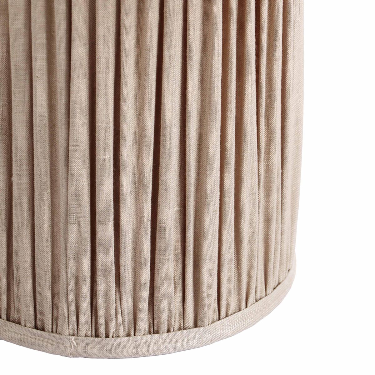 Corrine Beige Linen Table Lamp - Image 5