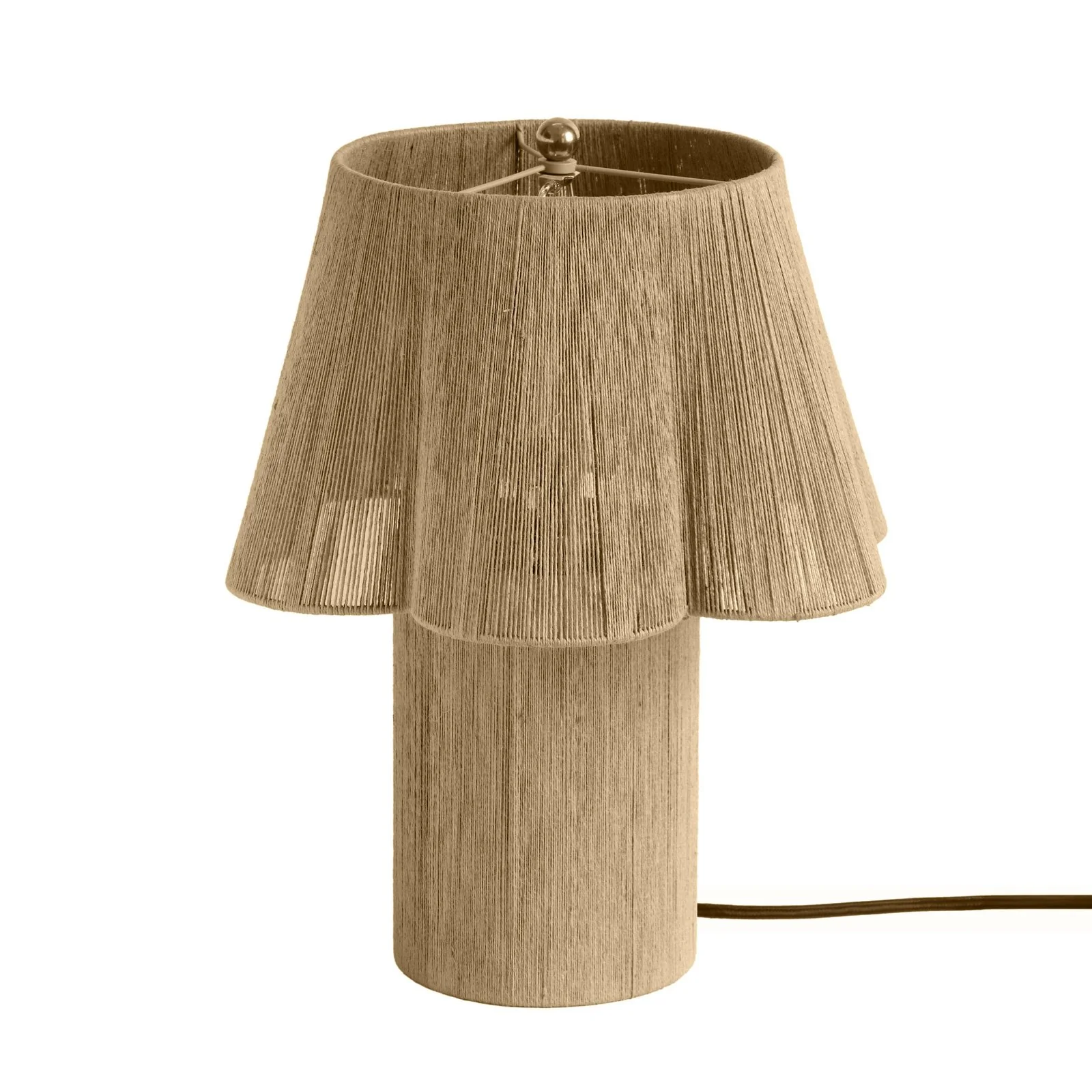 Corrine Natural Jute Table Lamp - Image 3