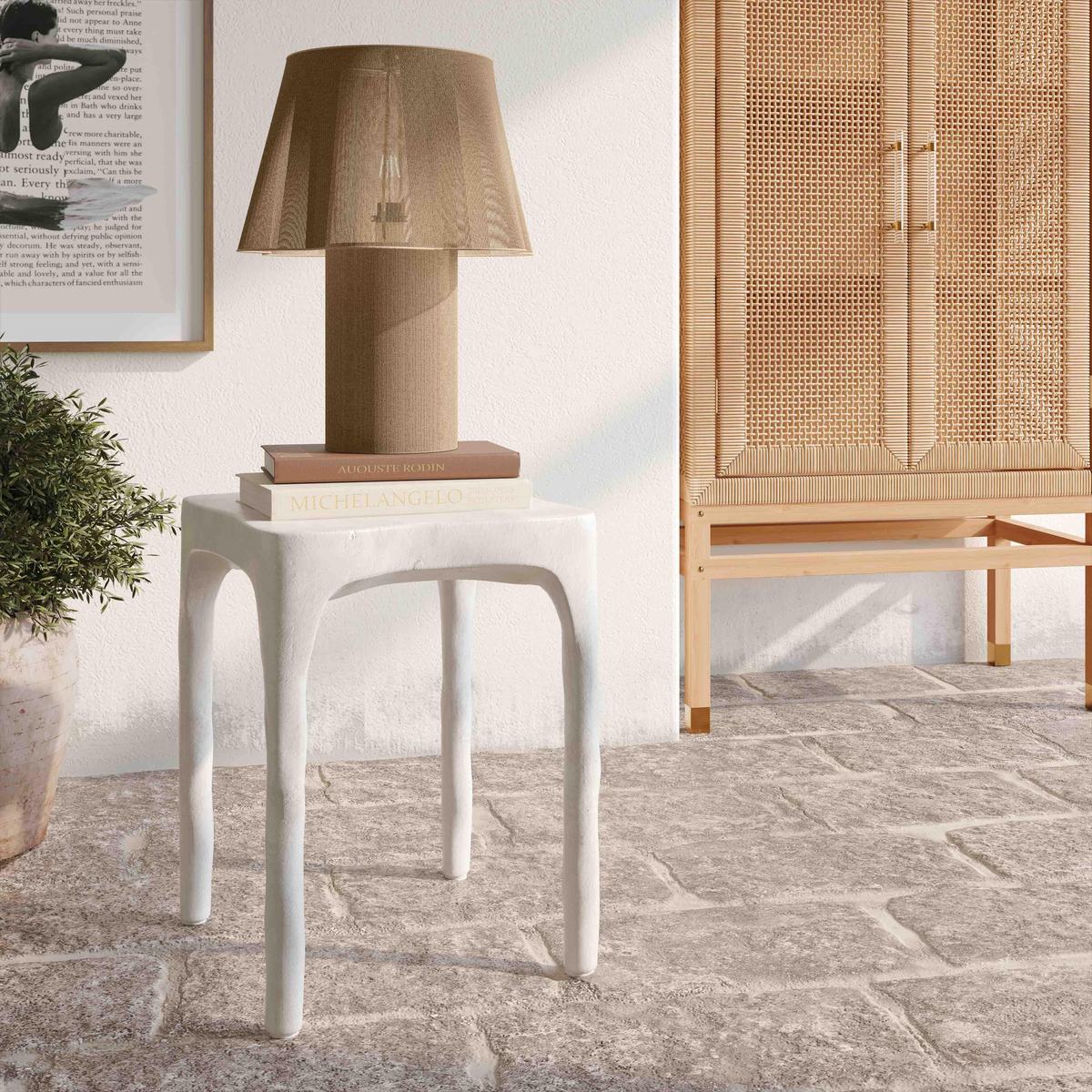 Corrine Natural Jute Table Lamp - Image 7