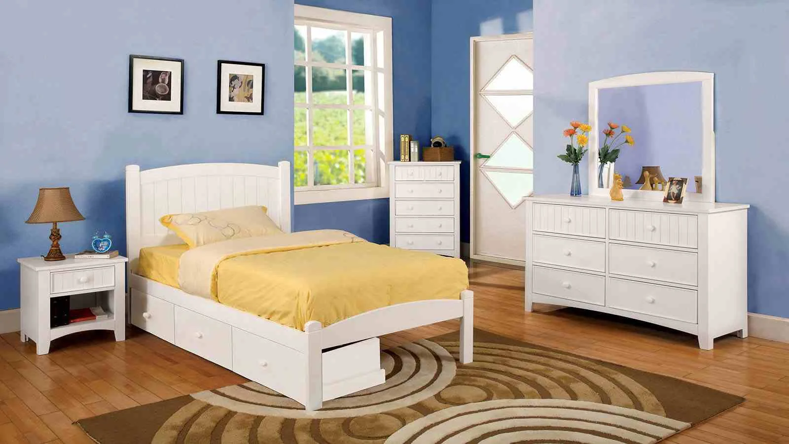 Corry Dresser, White - Image 2