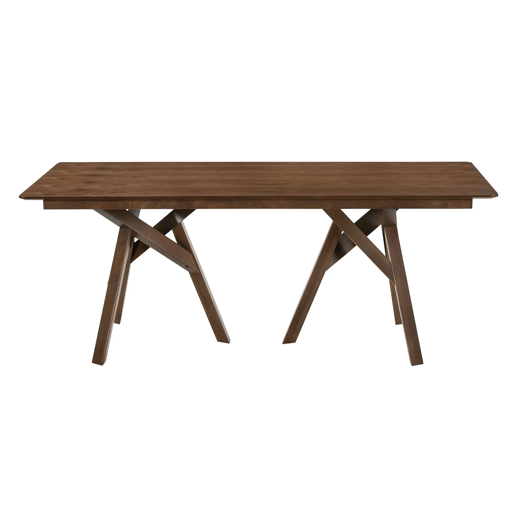 Cortina and Jackie 5 Piece Walnut Rectangular Dining Set - Image 6