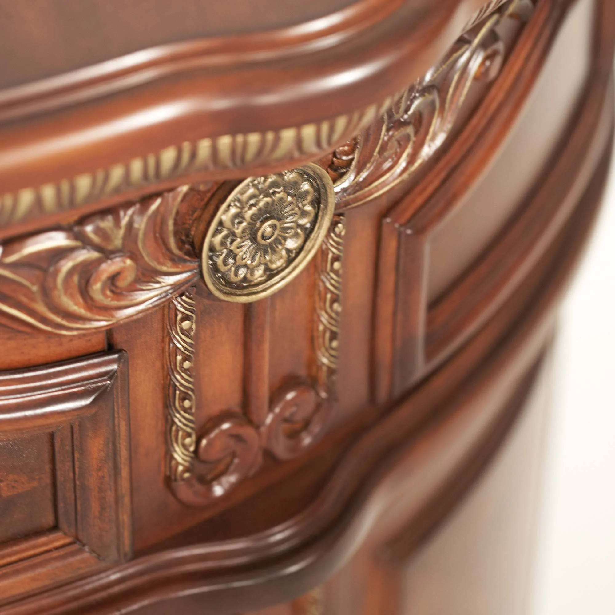 Cortina Bedside Chest - Honey Walnut - Image 7