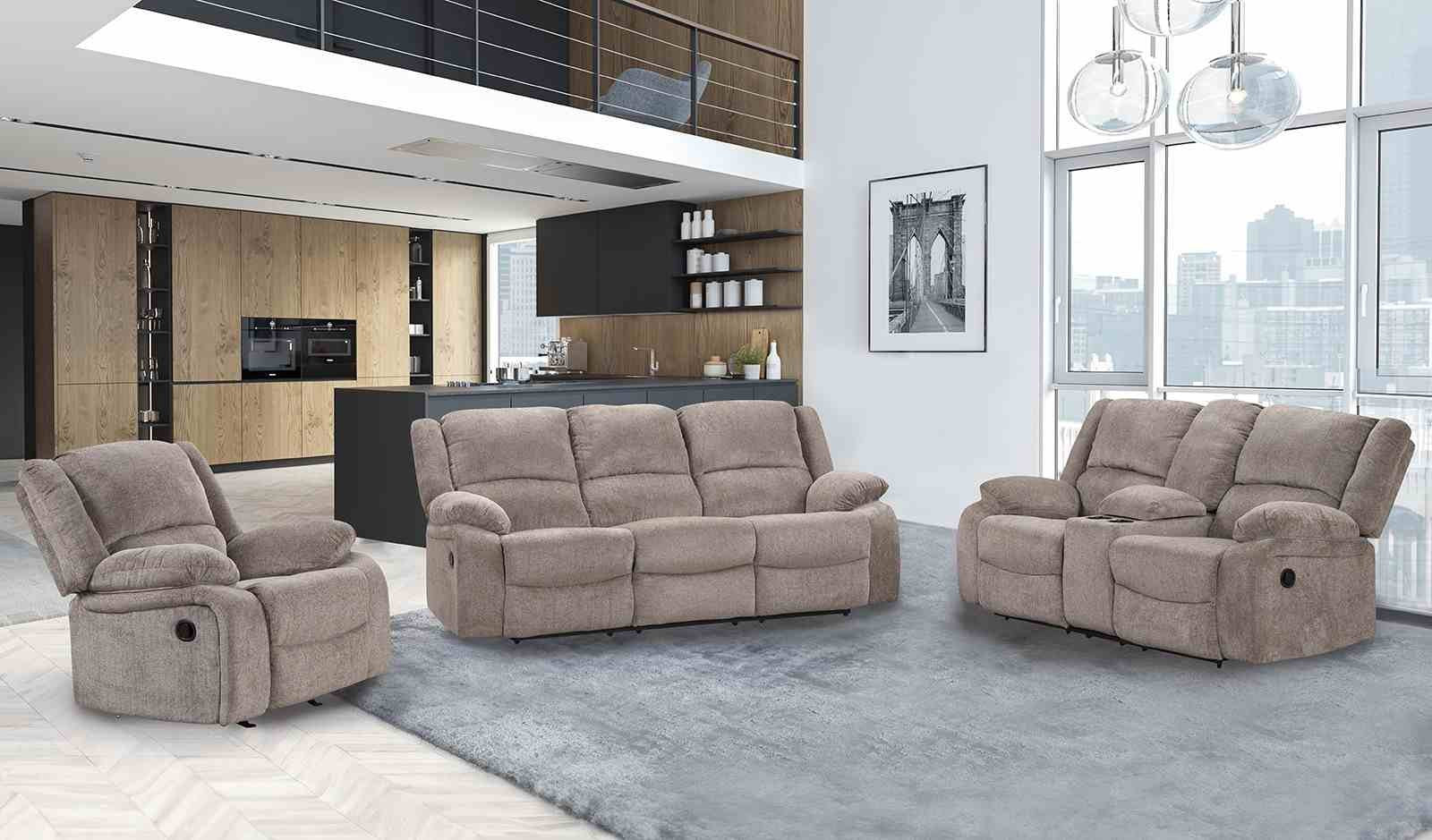 Cosimo Loveseat, Mocha - Image 2