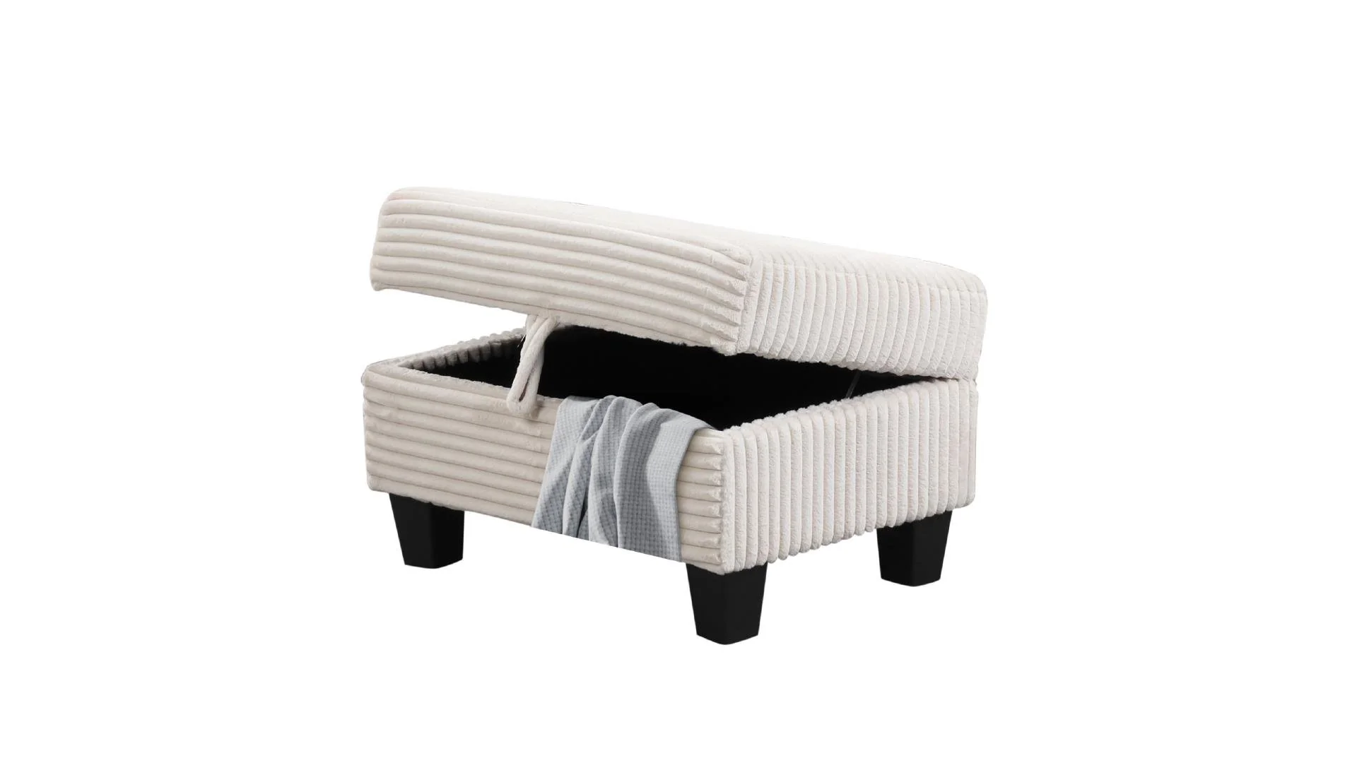 Cozy Sectional Cream - Image 5