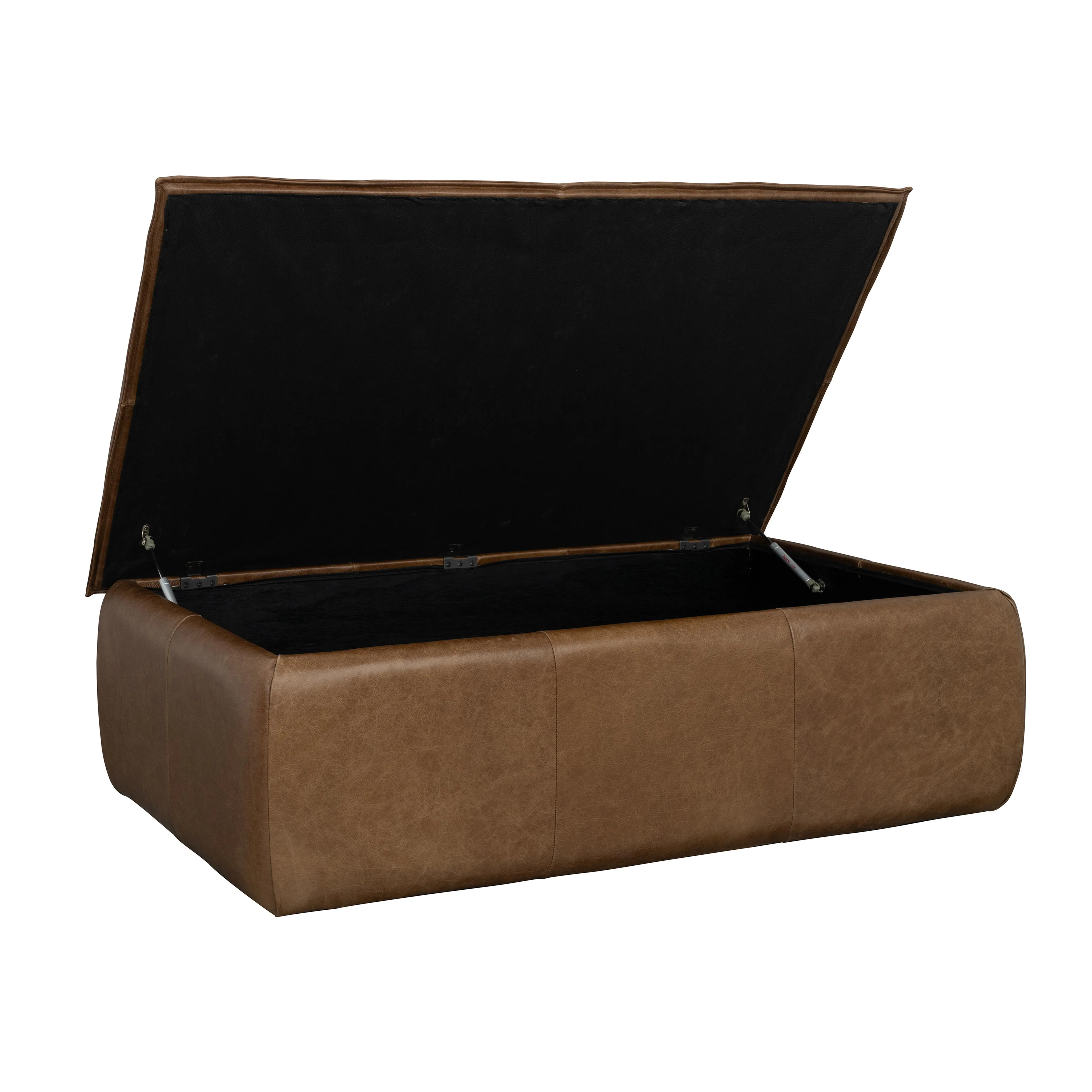 Crawford W1491-091S Rectangular Storage Ottoman with Casters - Image 2