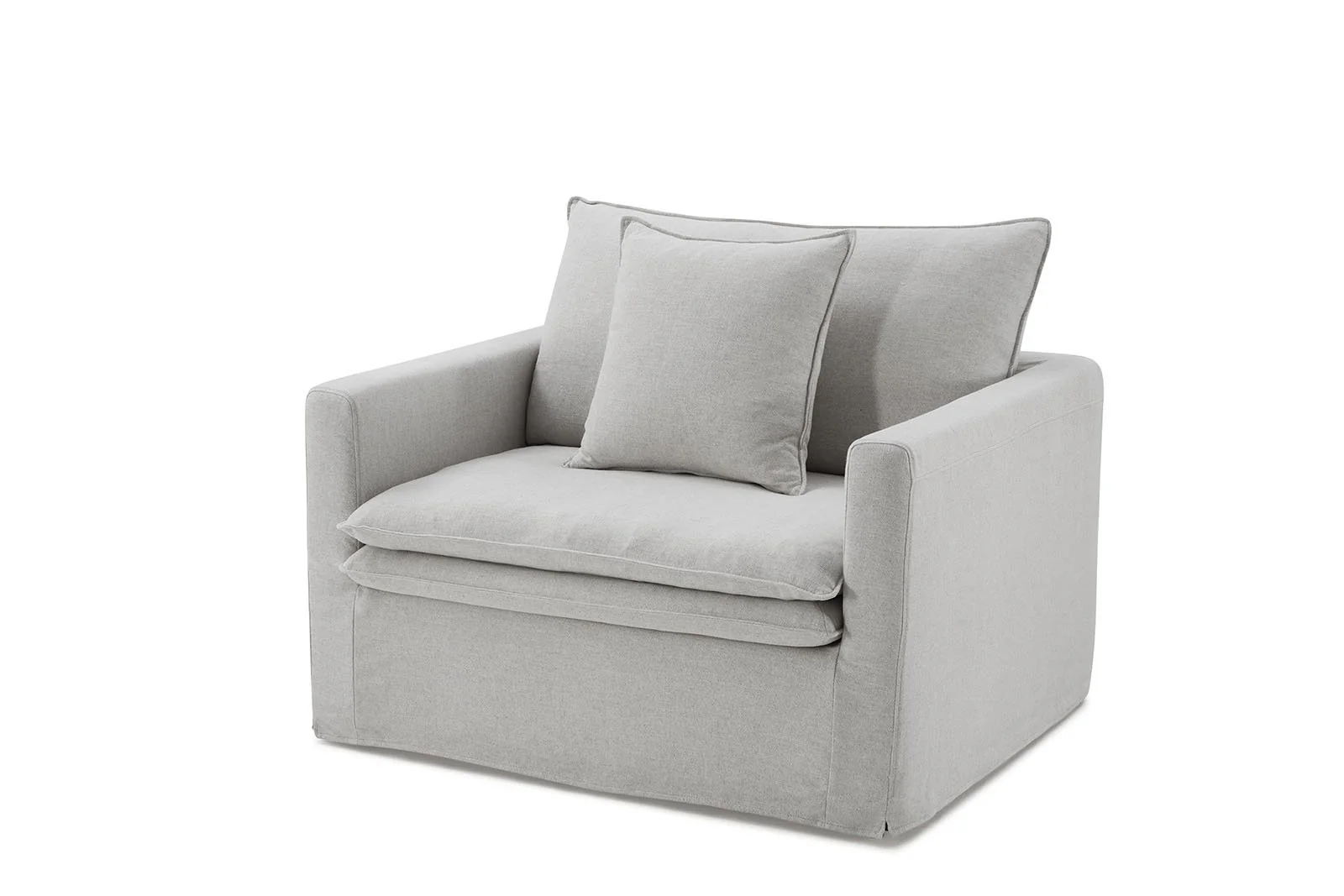 Crayford Chair, Light Gray - Image 3