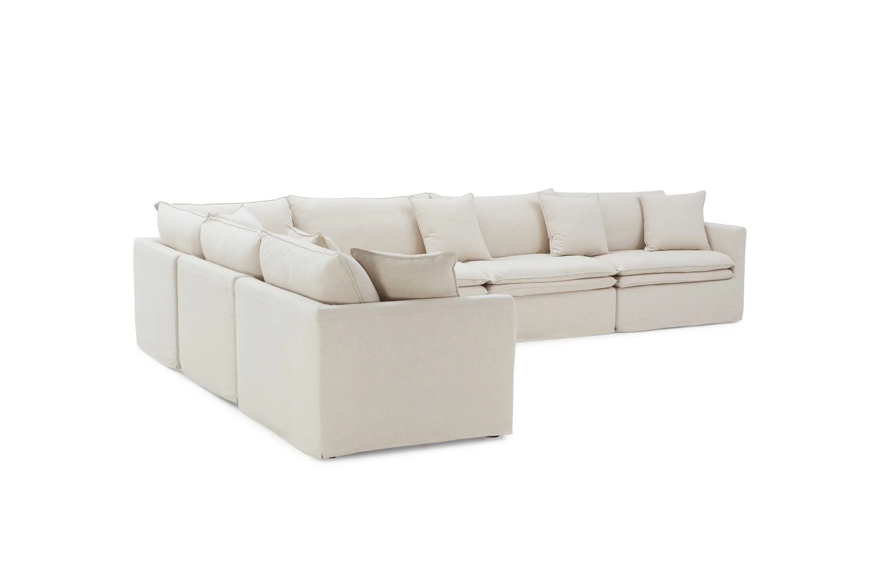 Crayford L-Sectional, Light Gray - Image 7