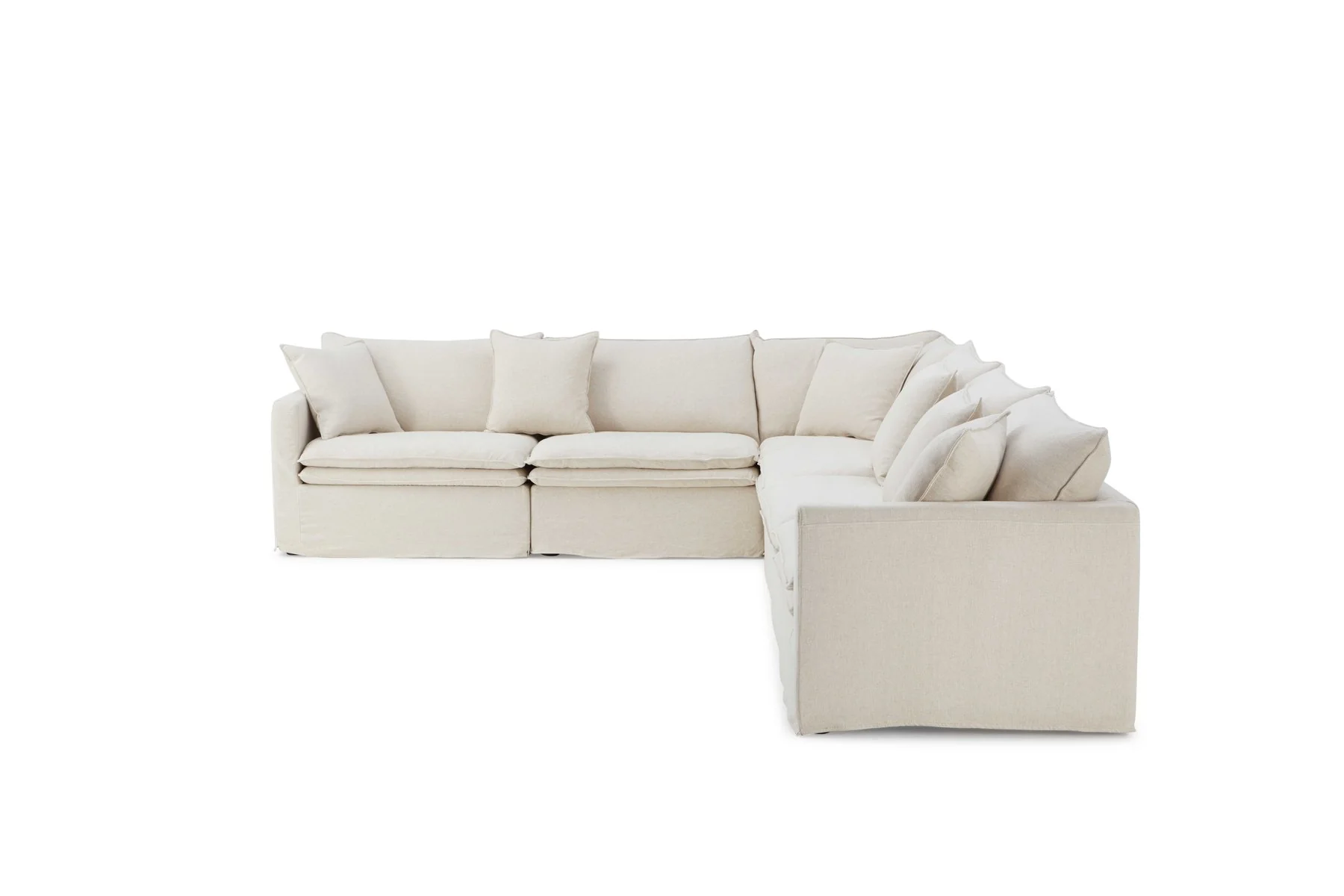 Crayford L-Sectional, Taupe - Image 4