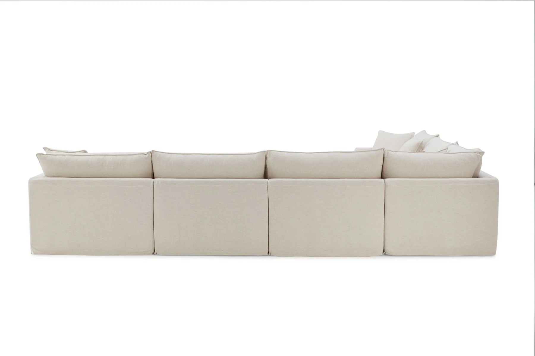 Crayford L-Sectional, Taupe - Image 5