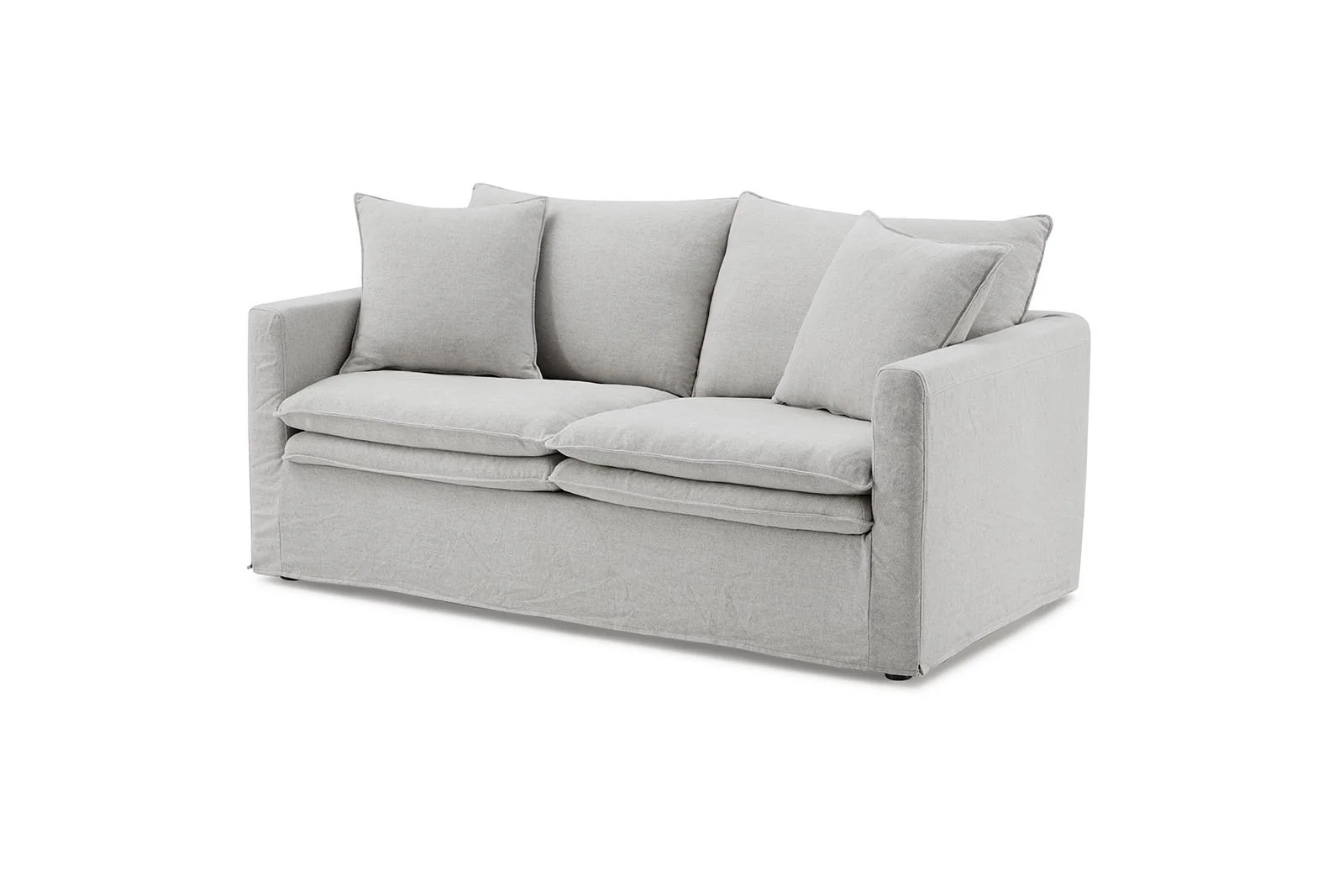 Crayford Loveseat, Light Gray - Image 3