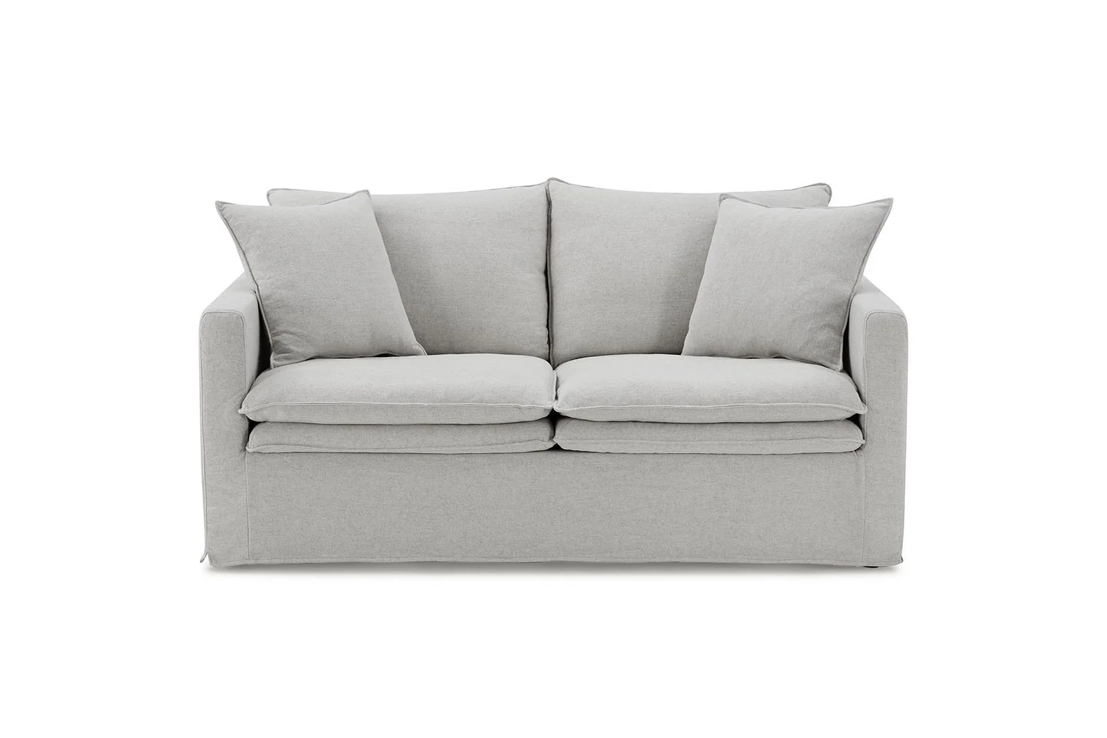 Crayford Loveseat, Light Gray - Image 4