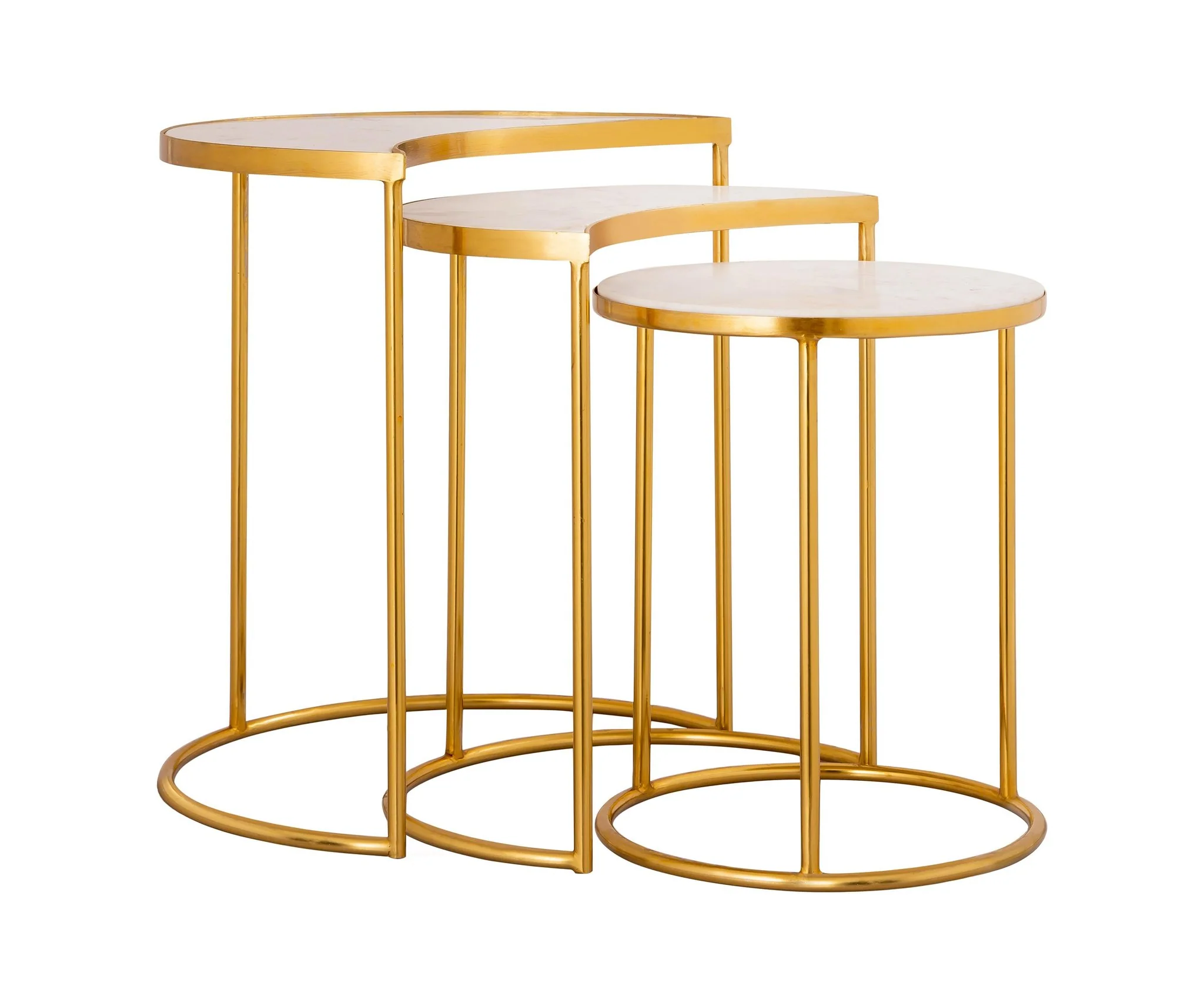 Crescent Nesting Tables - Image 4