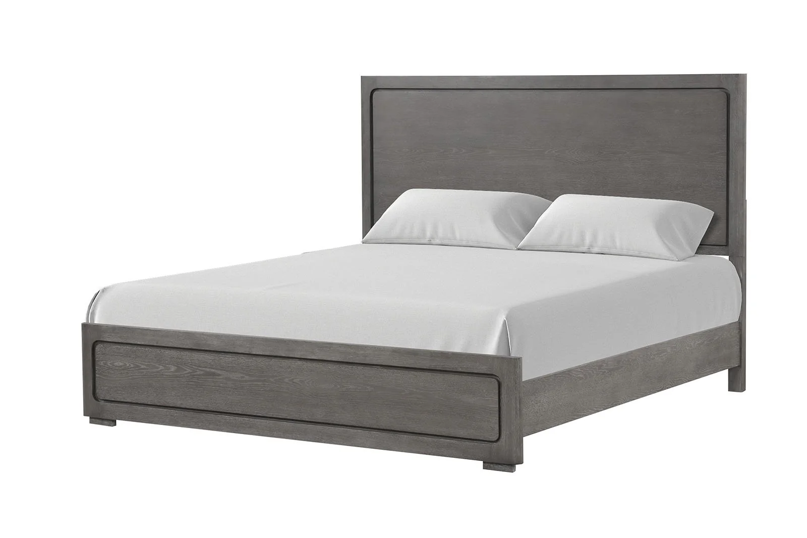 Crowthorne E.King Bed, Warm Gray - Image 3