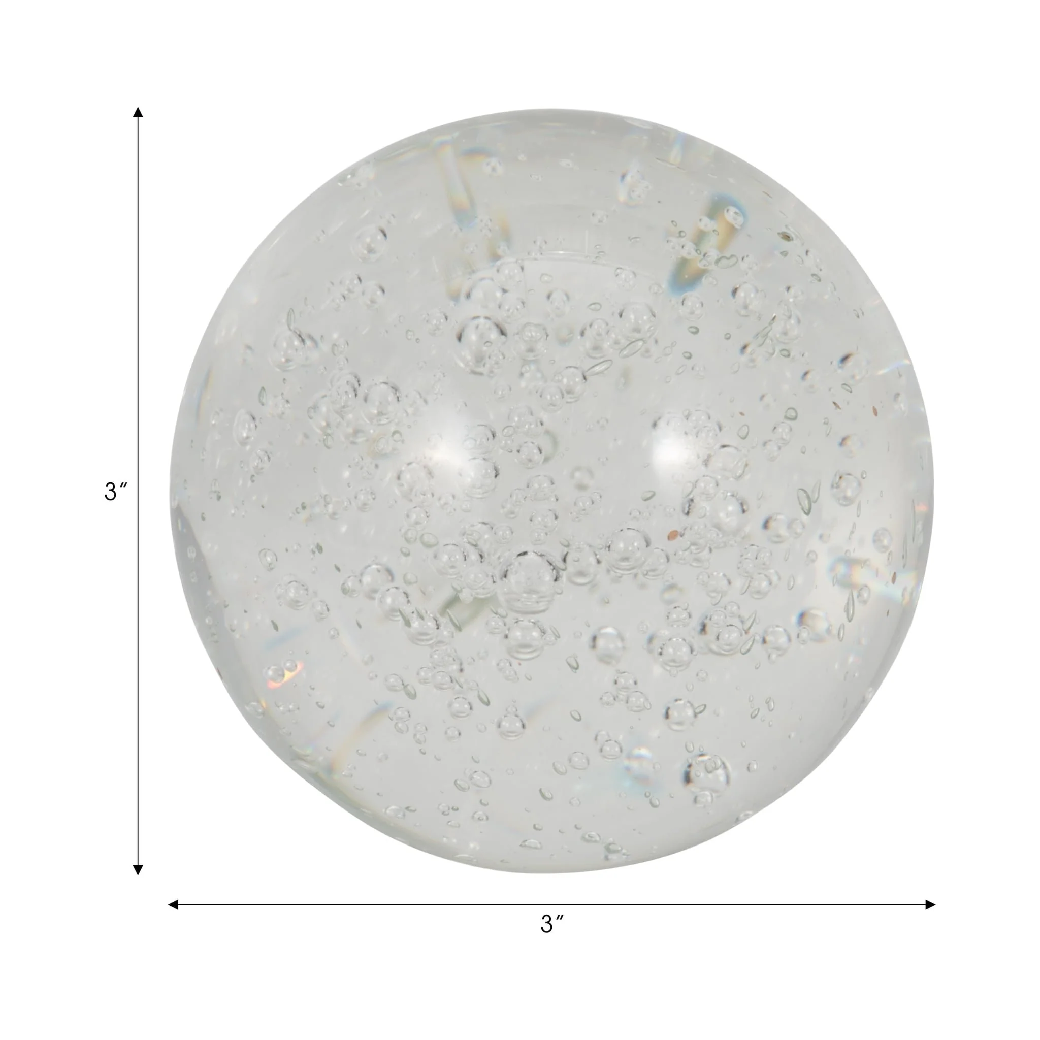 Crystal Ball 3", Clear - Image 9