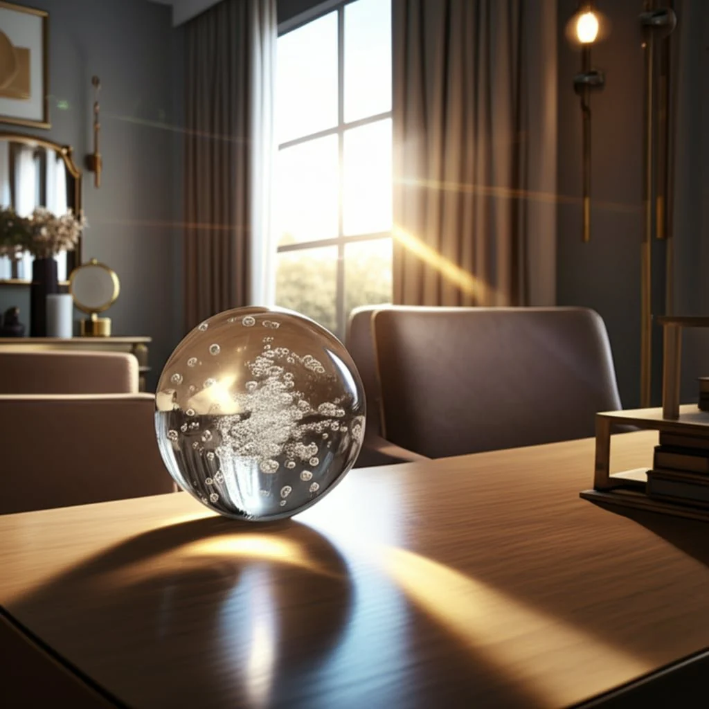 Crystal Ball 5", Clear - Image 13
