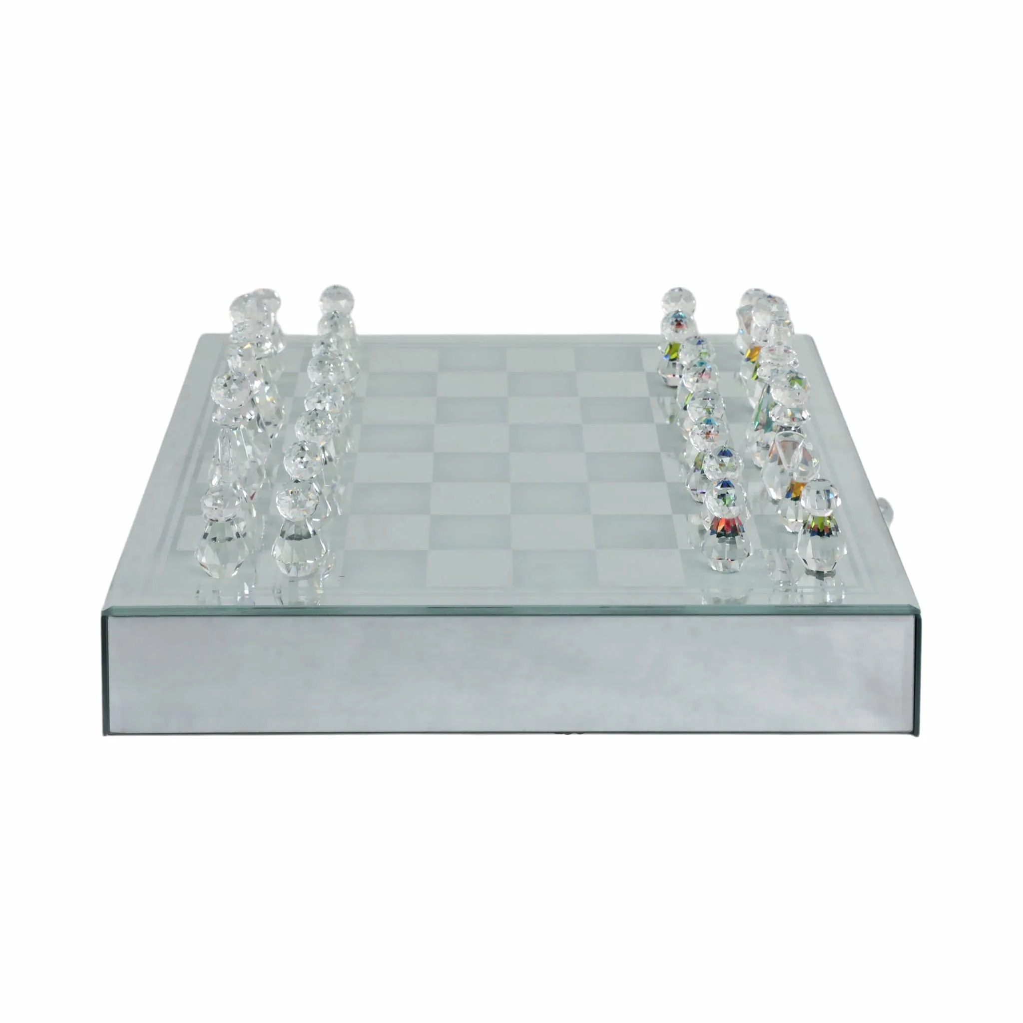 Crystal / Mirrored Chess Set,silver - Image 3