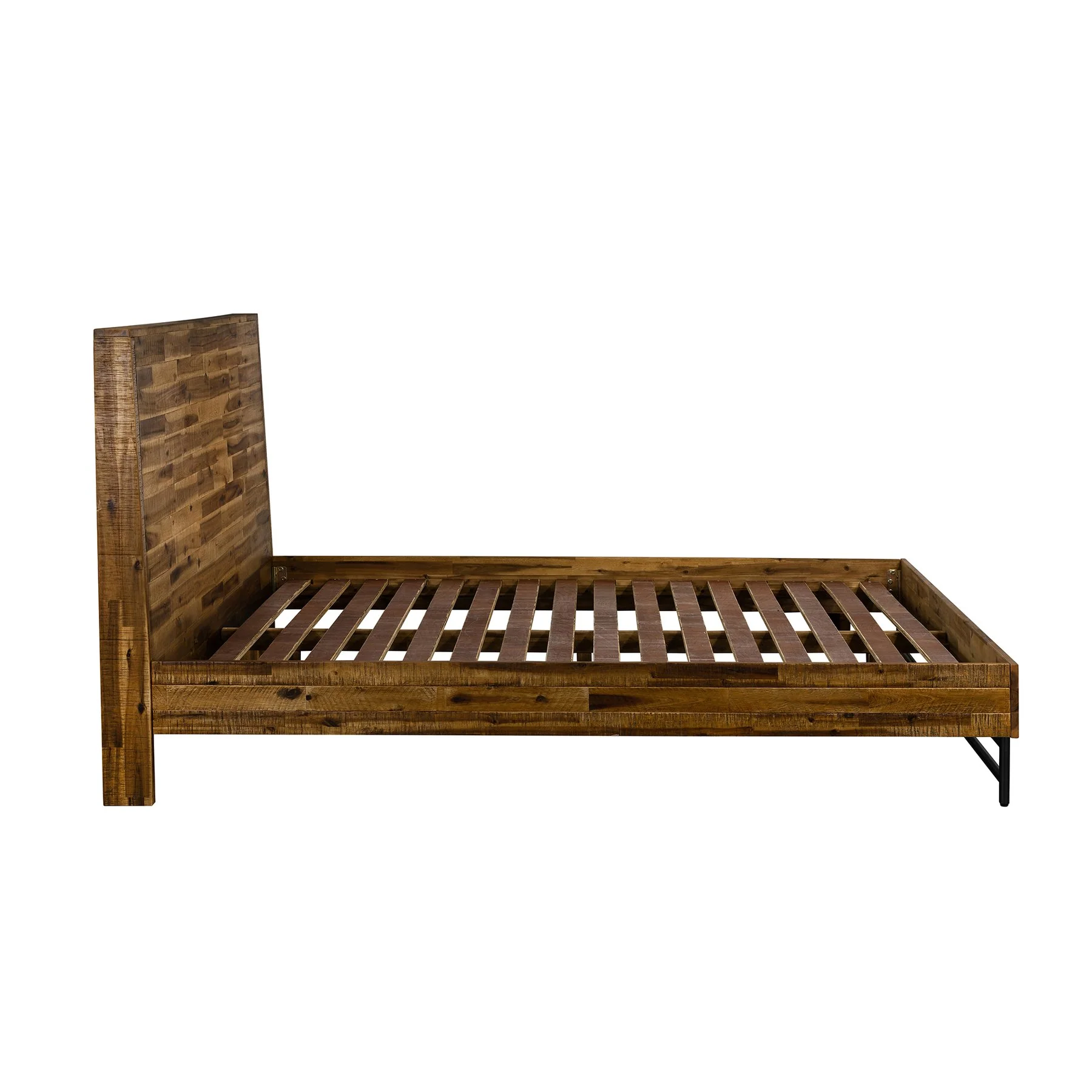 Cusco 4 Piece Acacia Queen Bedroom Set with Dresser and Nightstands - Image 3
