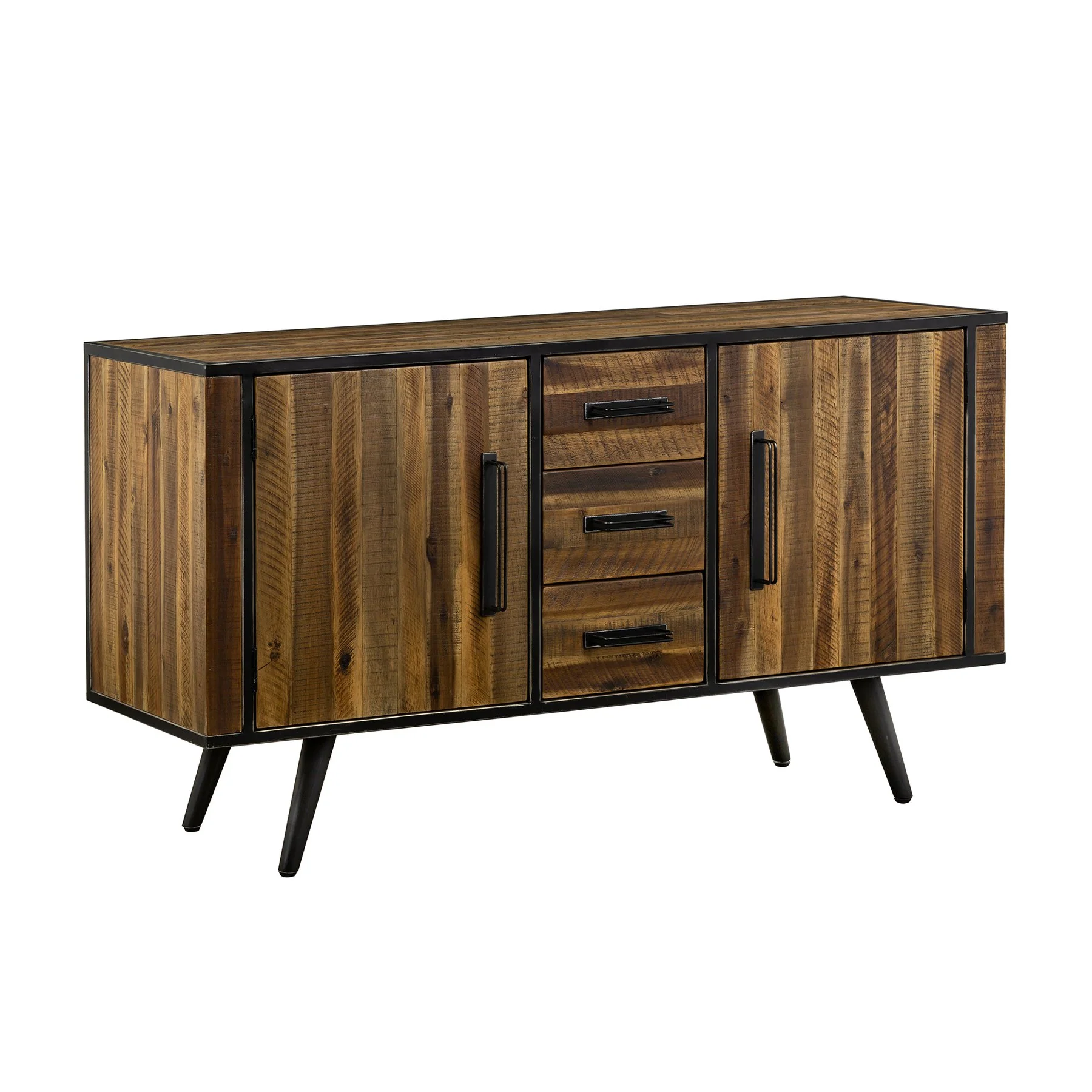 Cusco Acacia Rustic Buffet Cabinet - Image 2