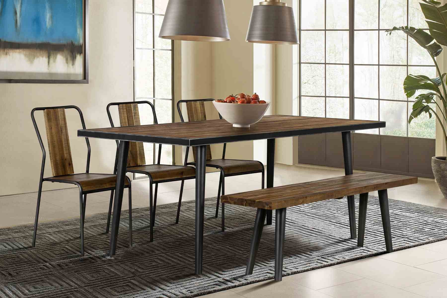 Cusco Acacia Rustic Dining Chair - Set of 2 - Image 6