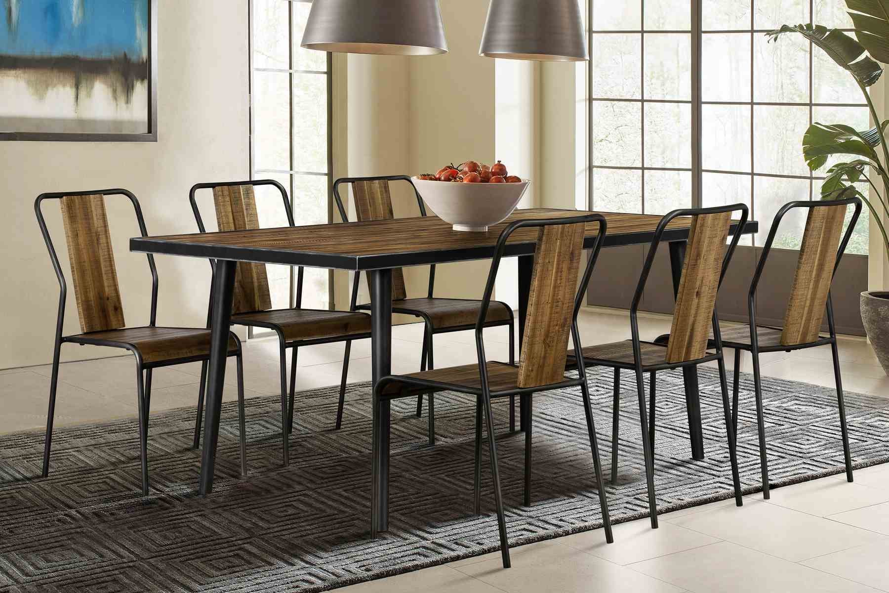 Cusco Acacia Rustic Dining Chair - Set of 2 - Image 7