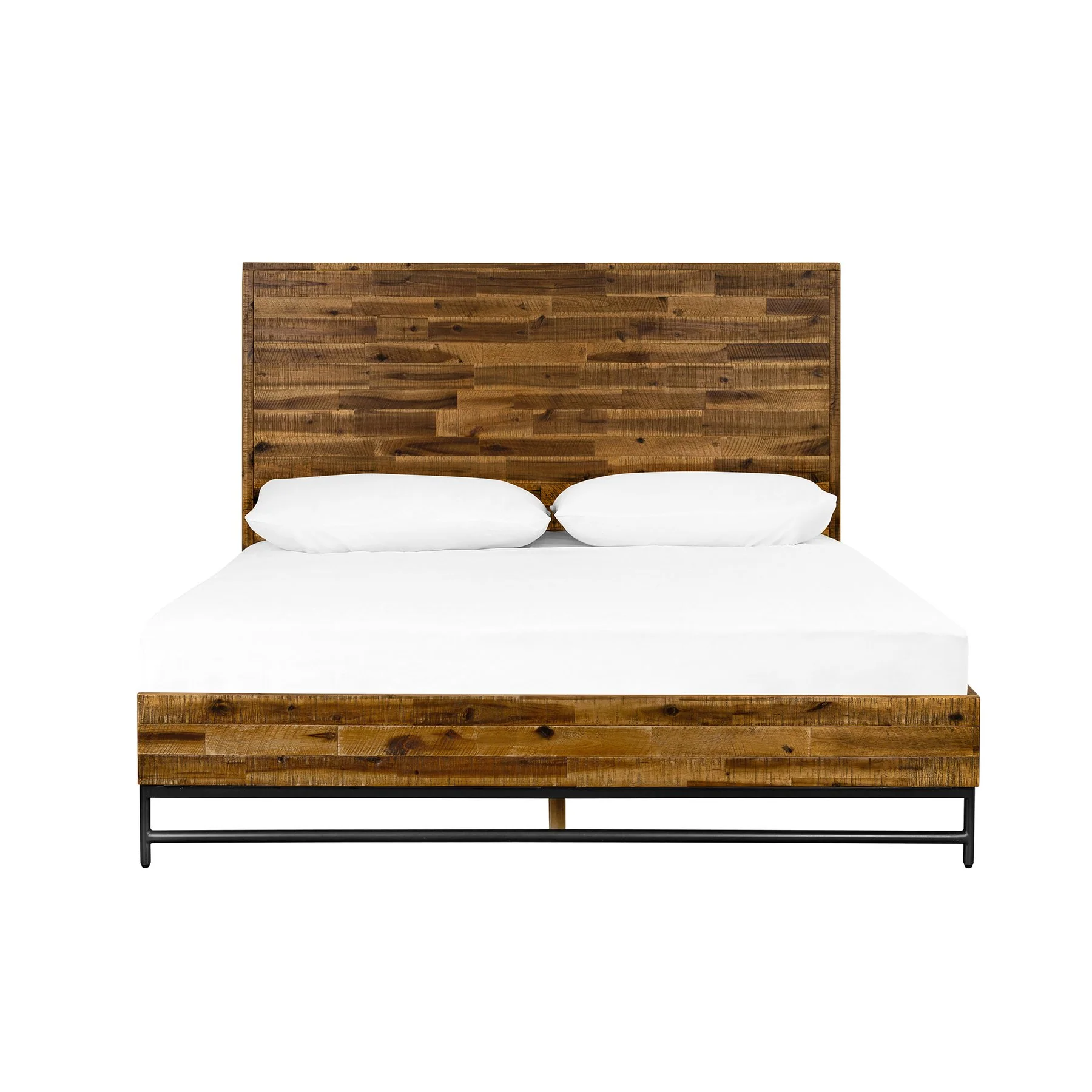 Cusco Rustic Acacia Platform Queen Bed - Image 2