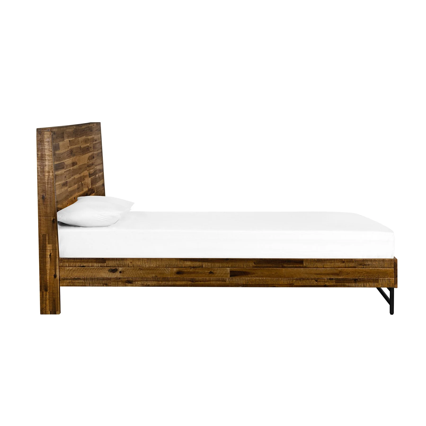 Cusco Rustic Acacia Platform Queen Bed - Image 3