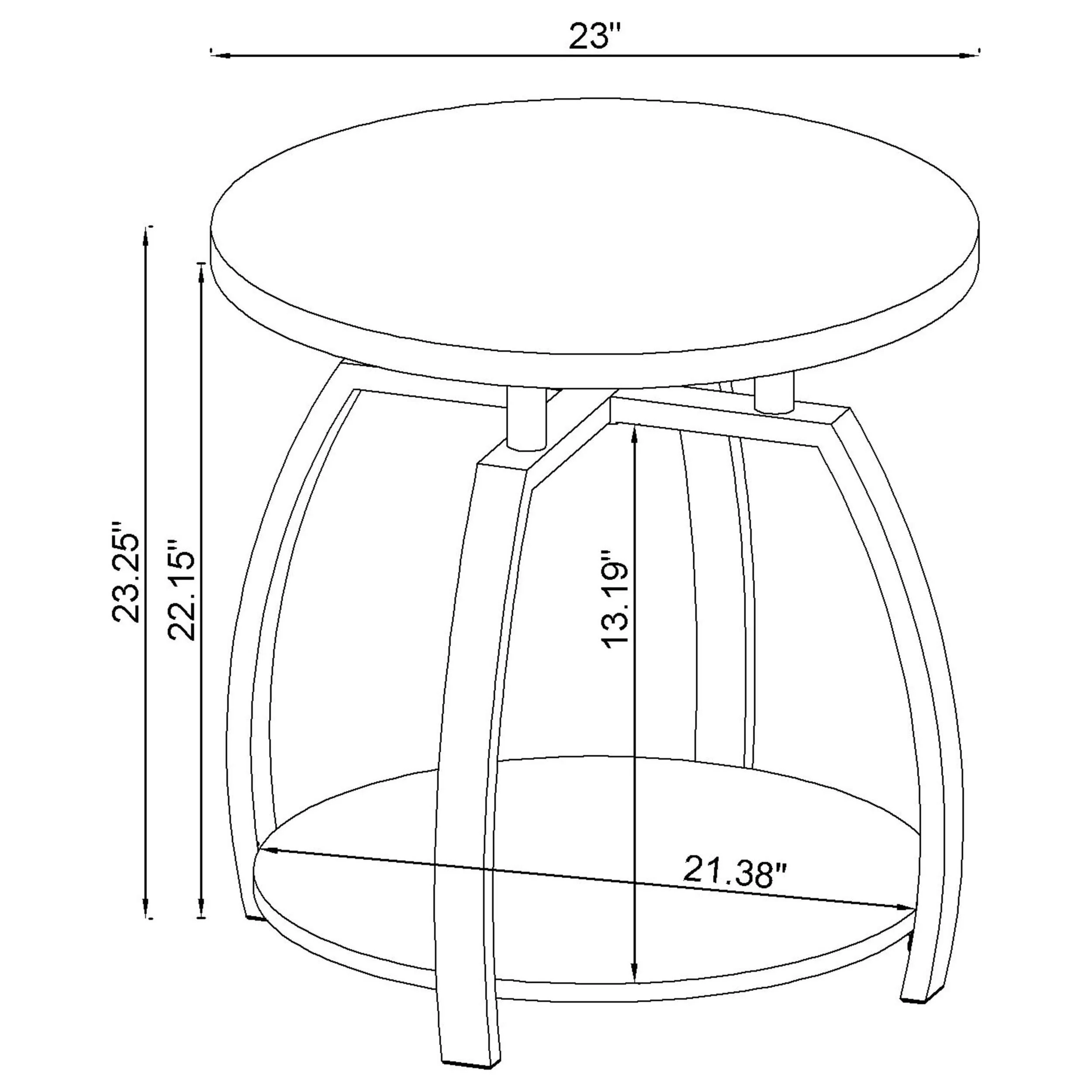 Dacre Mobile Coffee Table Set - Image 15