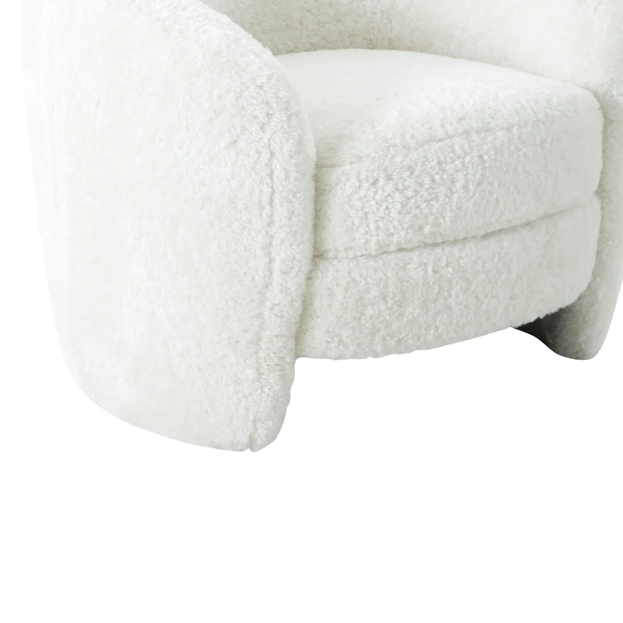 Dakota Faux Shearling Armchair - Image 5