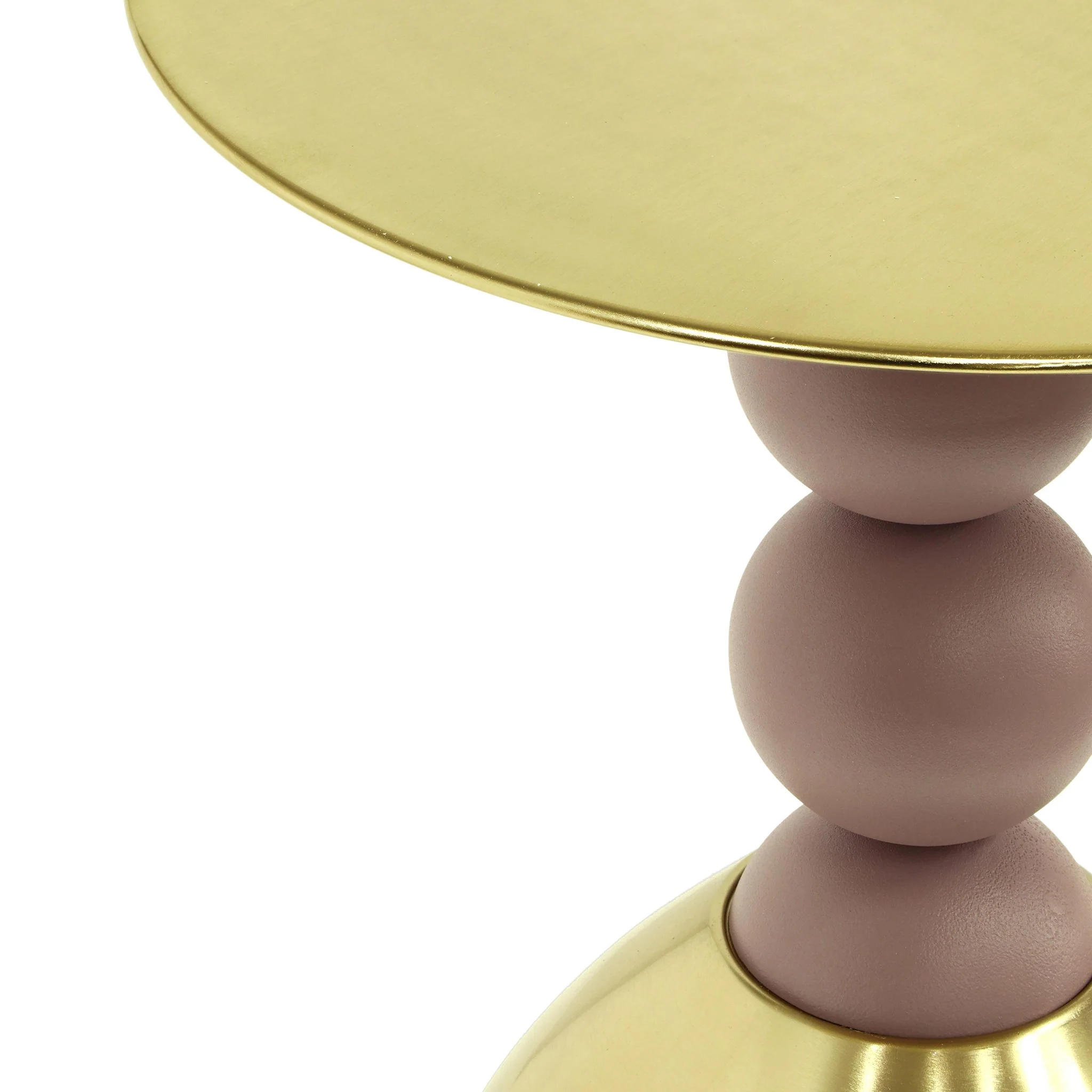 Daleyza Gold Side Table - Image 5