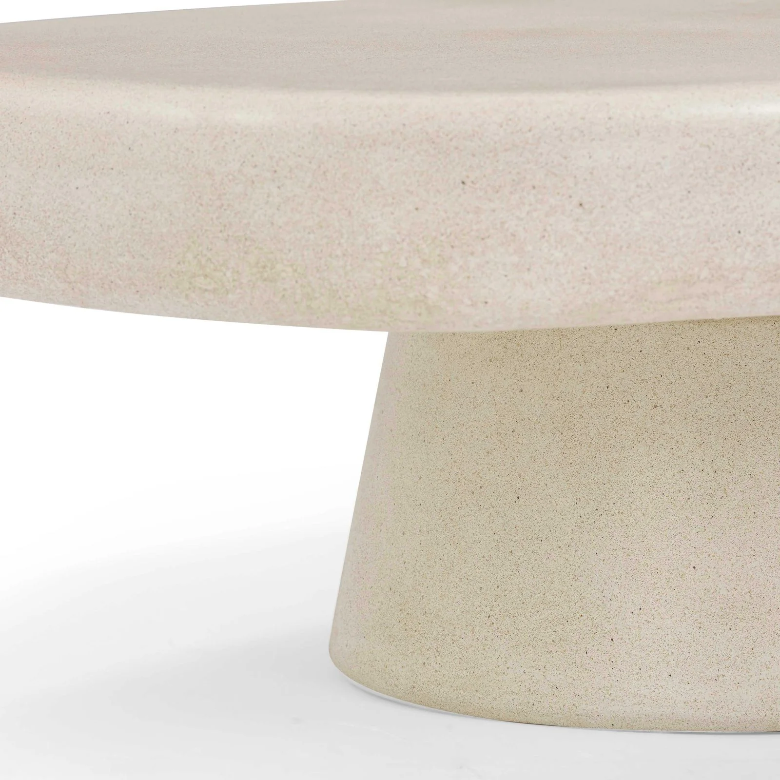 Darial Sandstone Indoor/Outdoor Coffee Table - Image 8