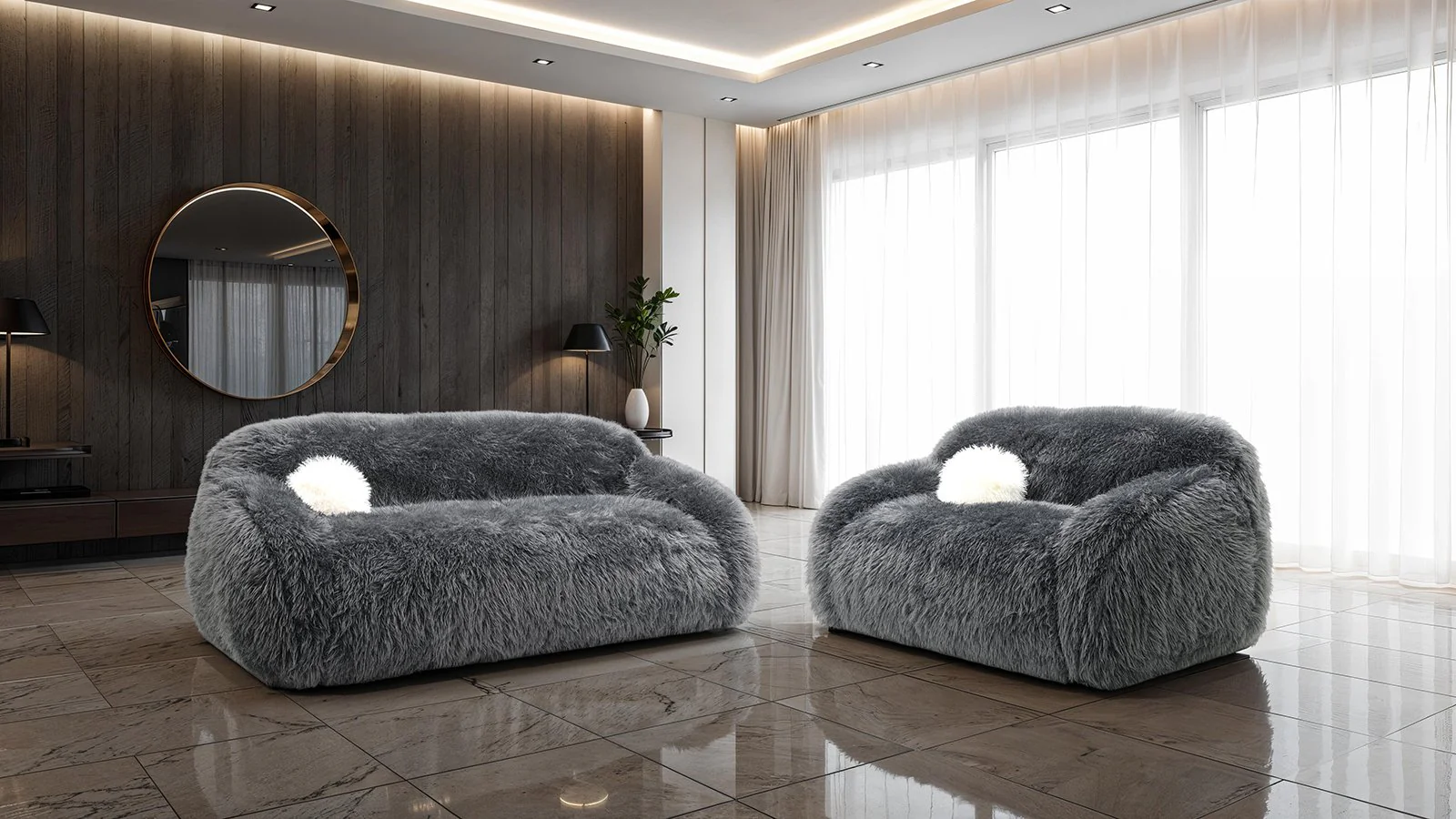 Darwen Sofa, Dark Gray - Image 2