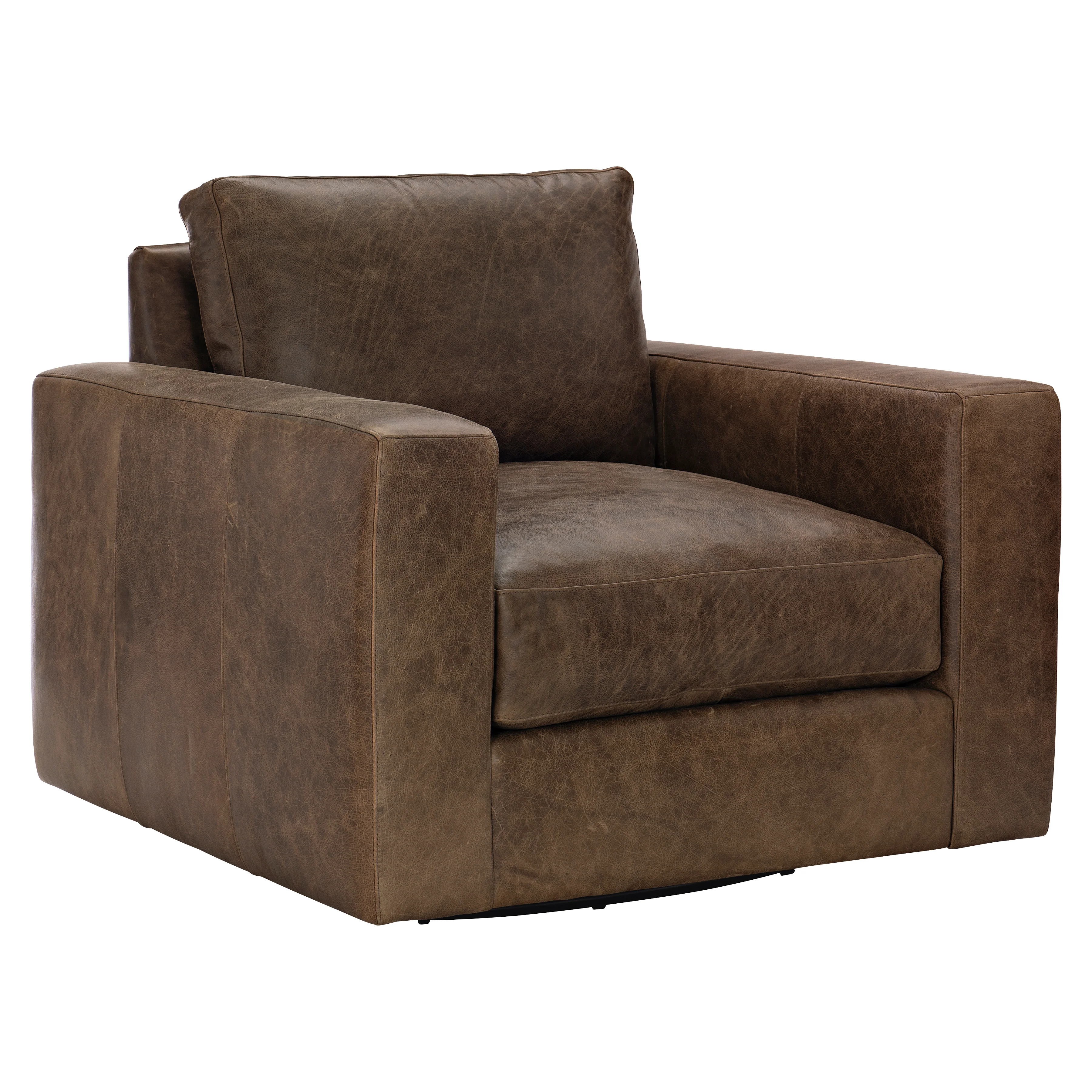 Dawkins Leather Swivel Chair - Image 10
