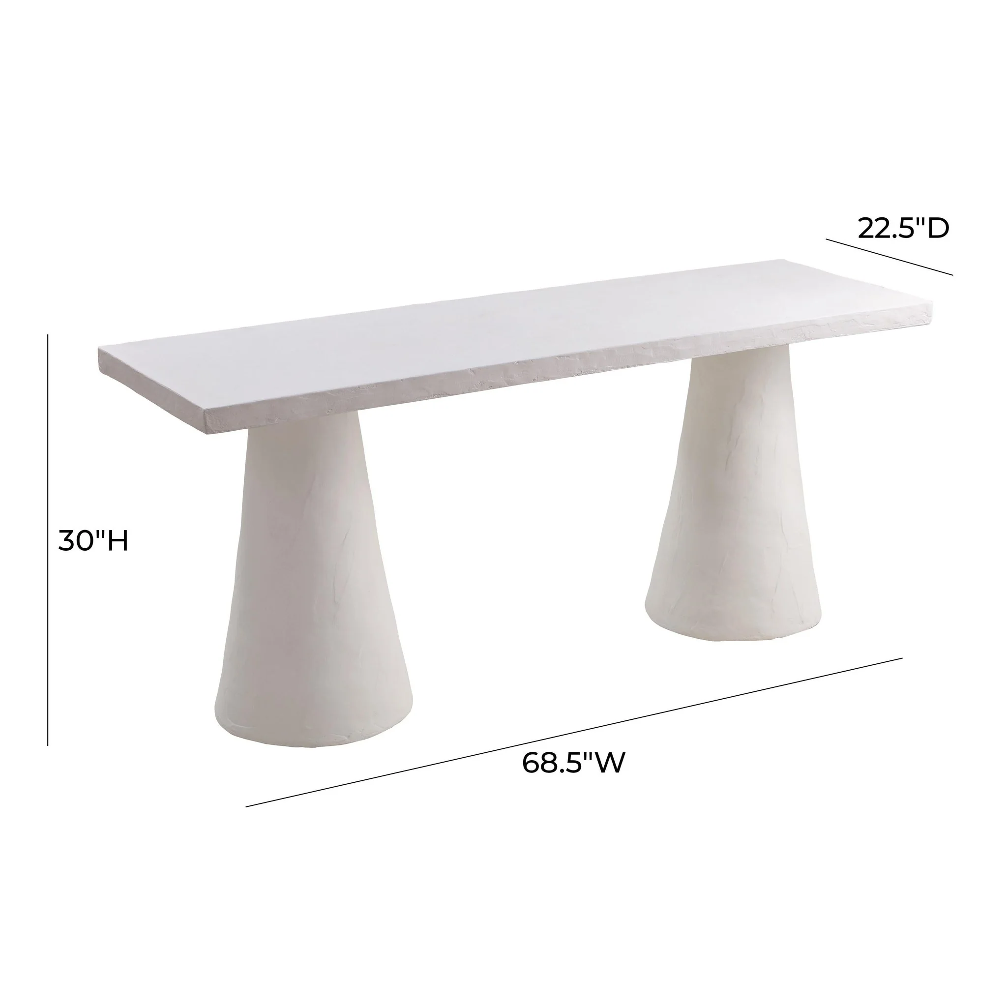 Dayana Plaster Desk - Image 7