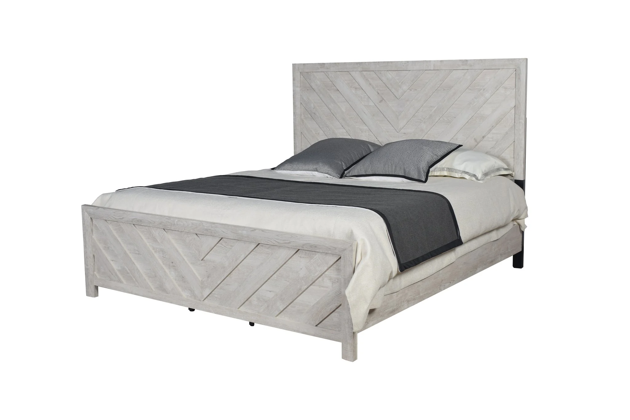 Denver King 5 Pc Bedroom Set Rustic Natural - Image 3