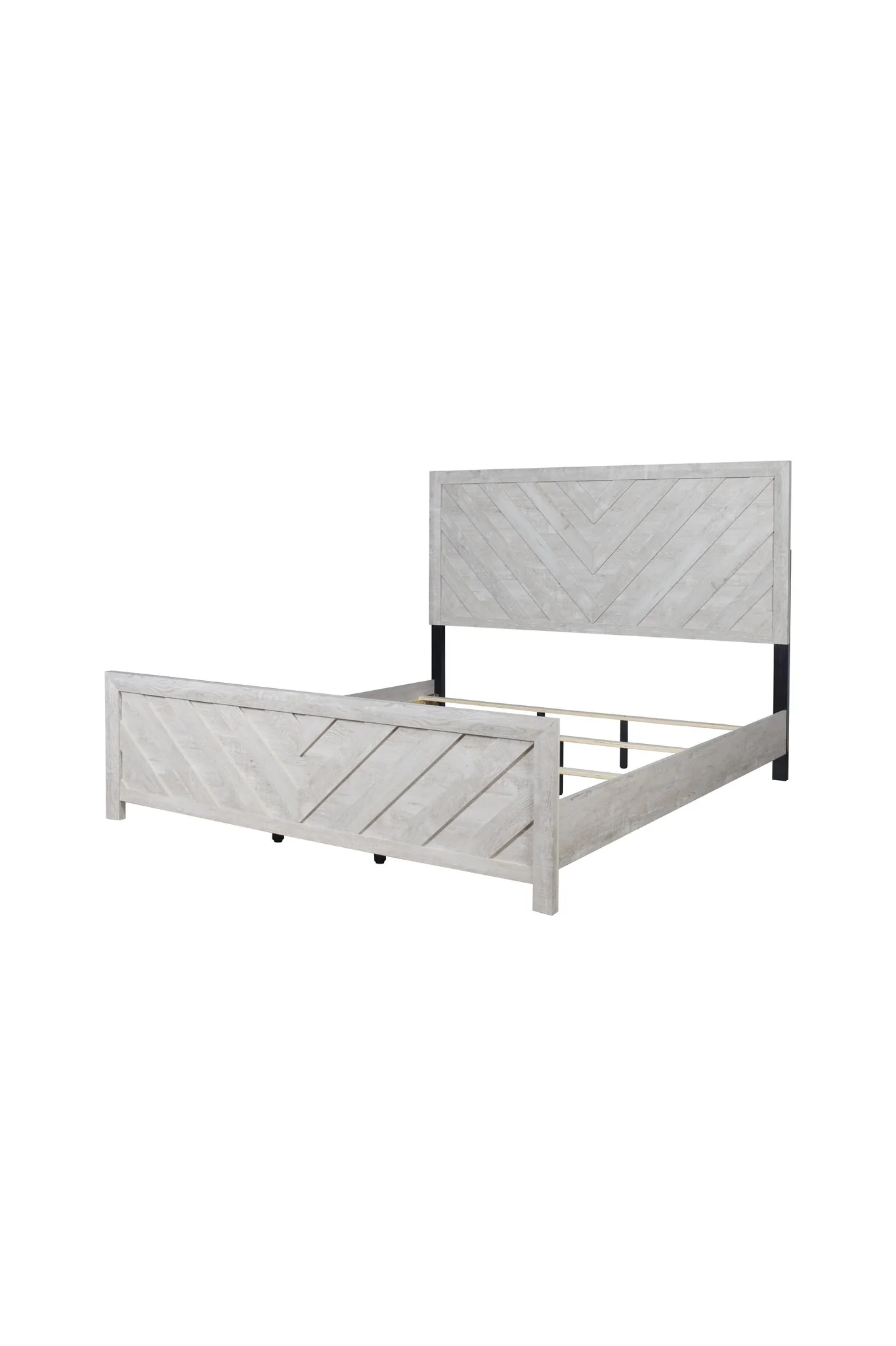 Denver King Bed Rustic Natural - Image 3