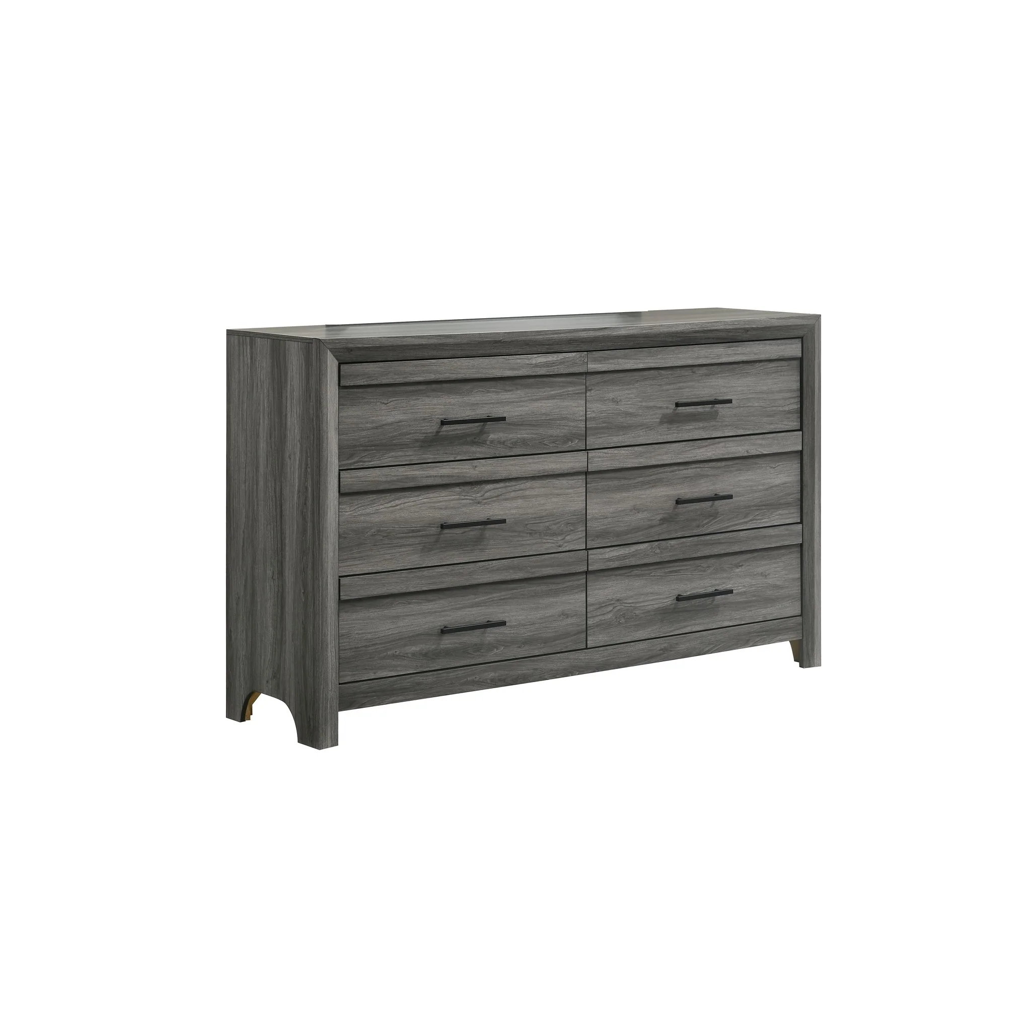 Denver Queen 4 Pc Bedroom Set Gray - Image 7