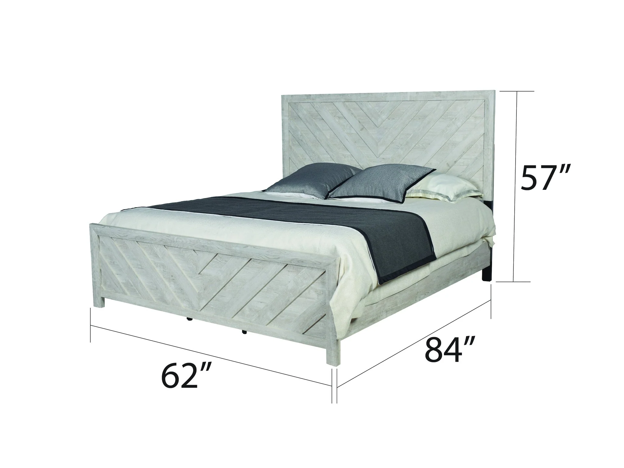 Denver Queen 5 Pc Bedroom Set Rustic Natural - Image 5