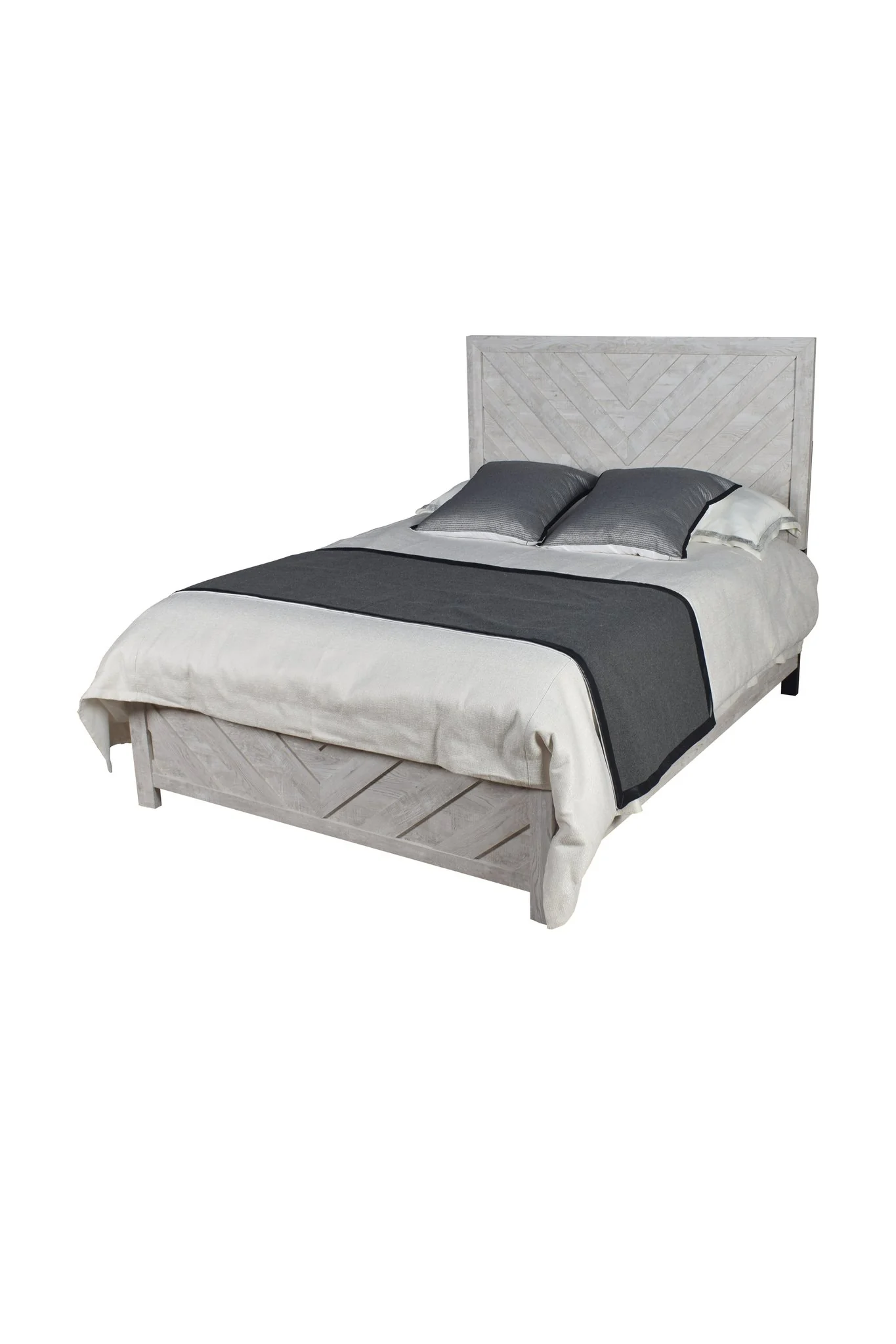 Denver Queen Bed Rustic Natural - Image 2