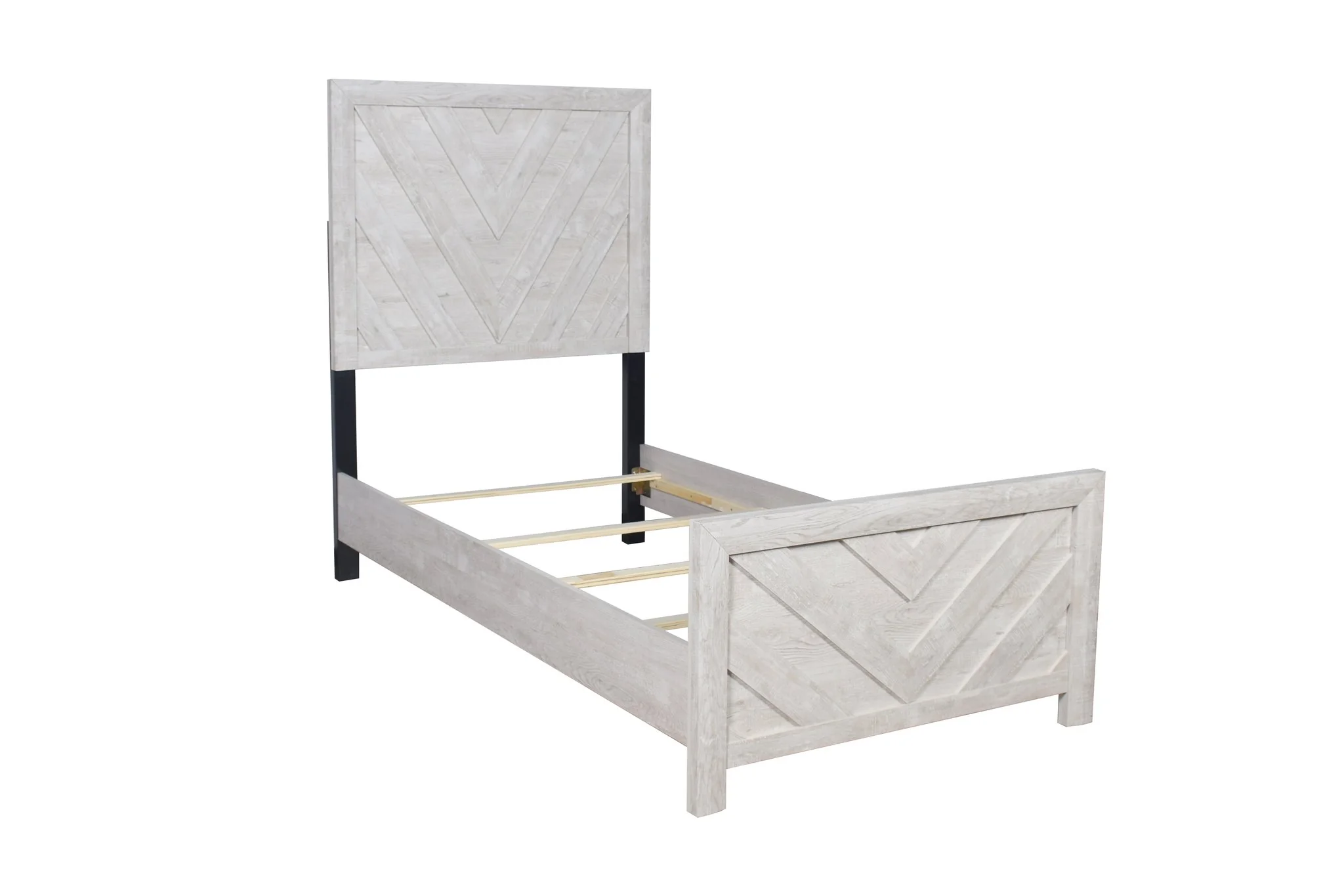 Denver Twin 4 Pc Bedroom Set Rustic Natural - Image 4