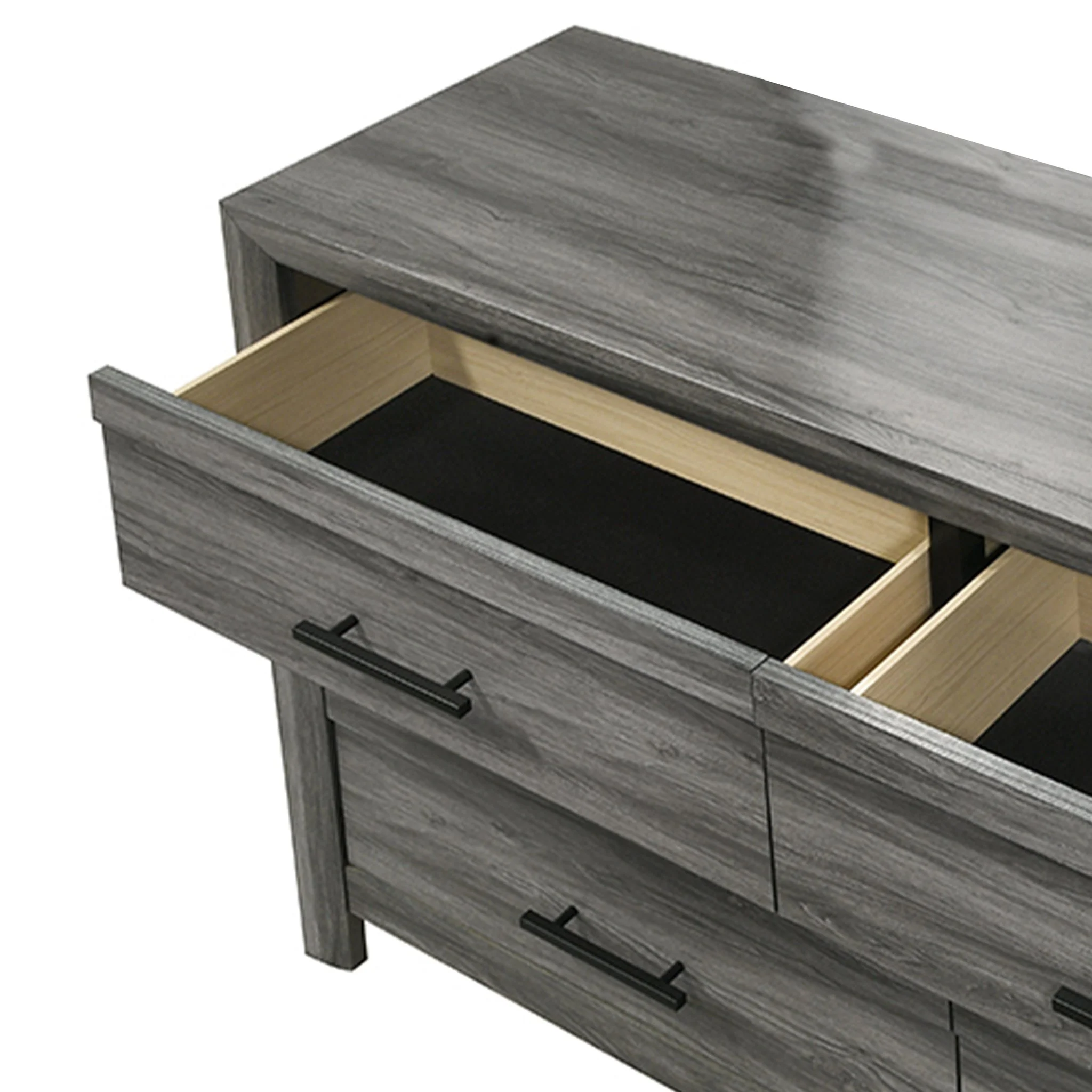 Denver Twin 5 Pc Bedroom Set Gray - Image 9