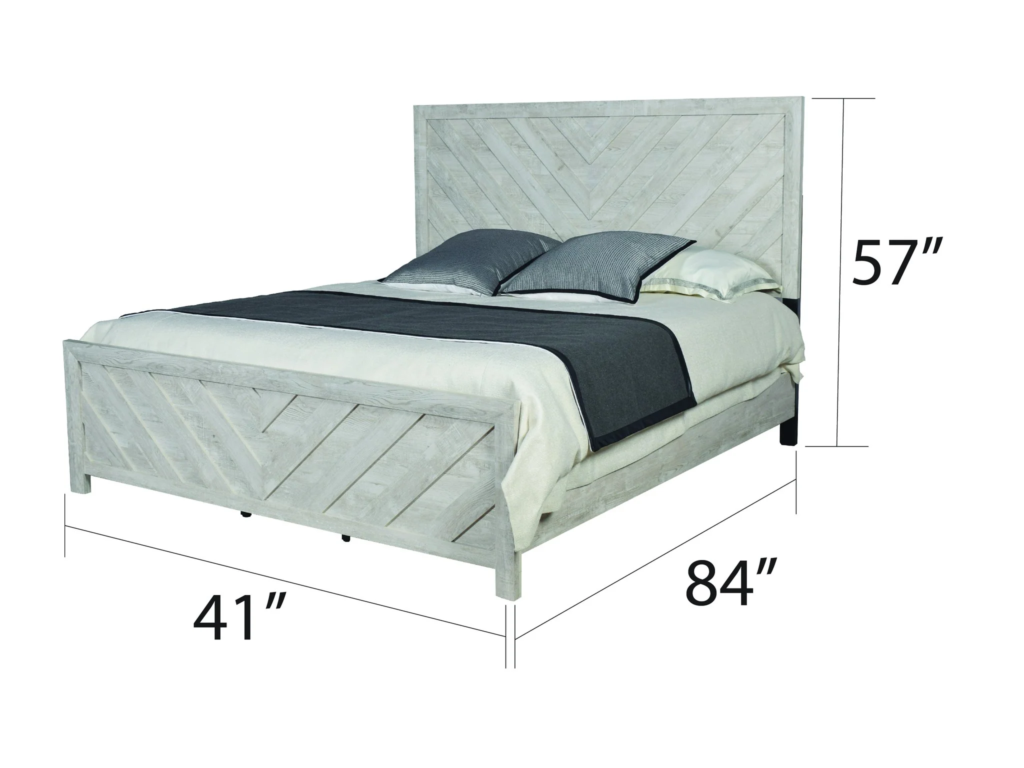 Denver Twin 5 Pc Bedroom Set Rustic Natural - Image 5