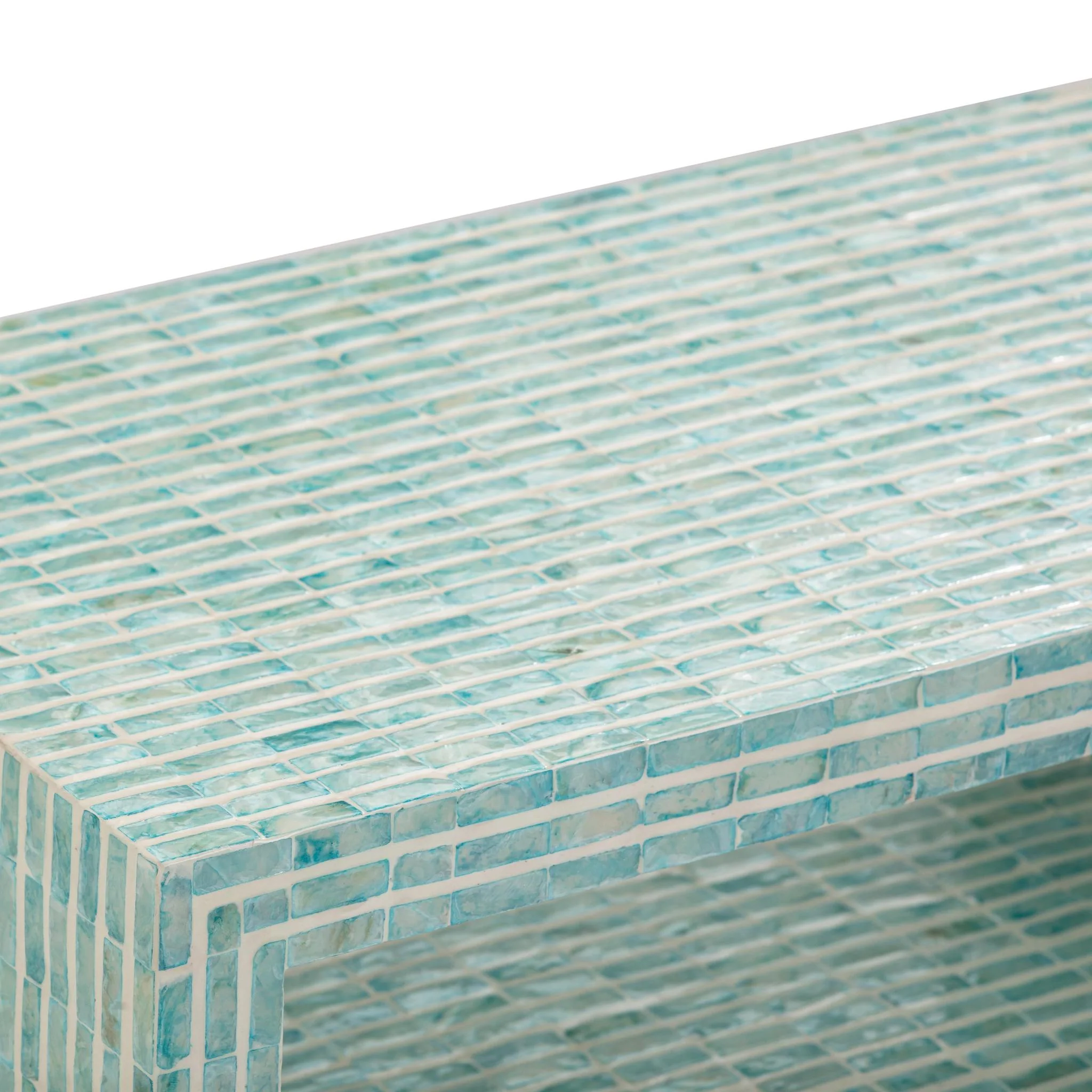 Derry Blue Capiz Shell Nightstand - Image 6