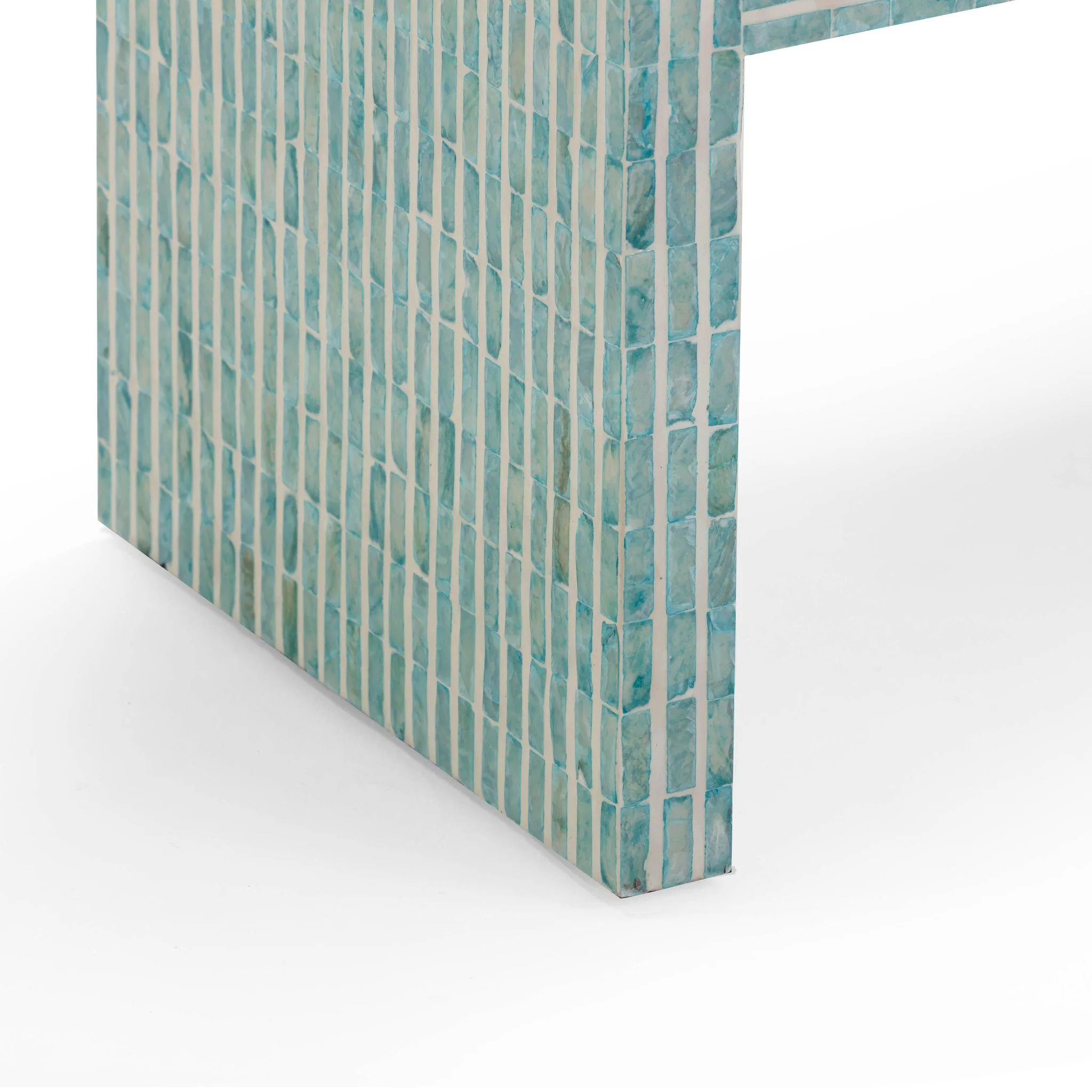 Derry Blue Capiz Shell Nightstand - Image 7