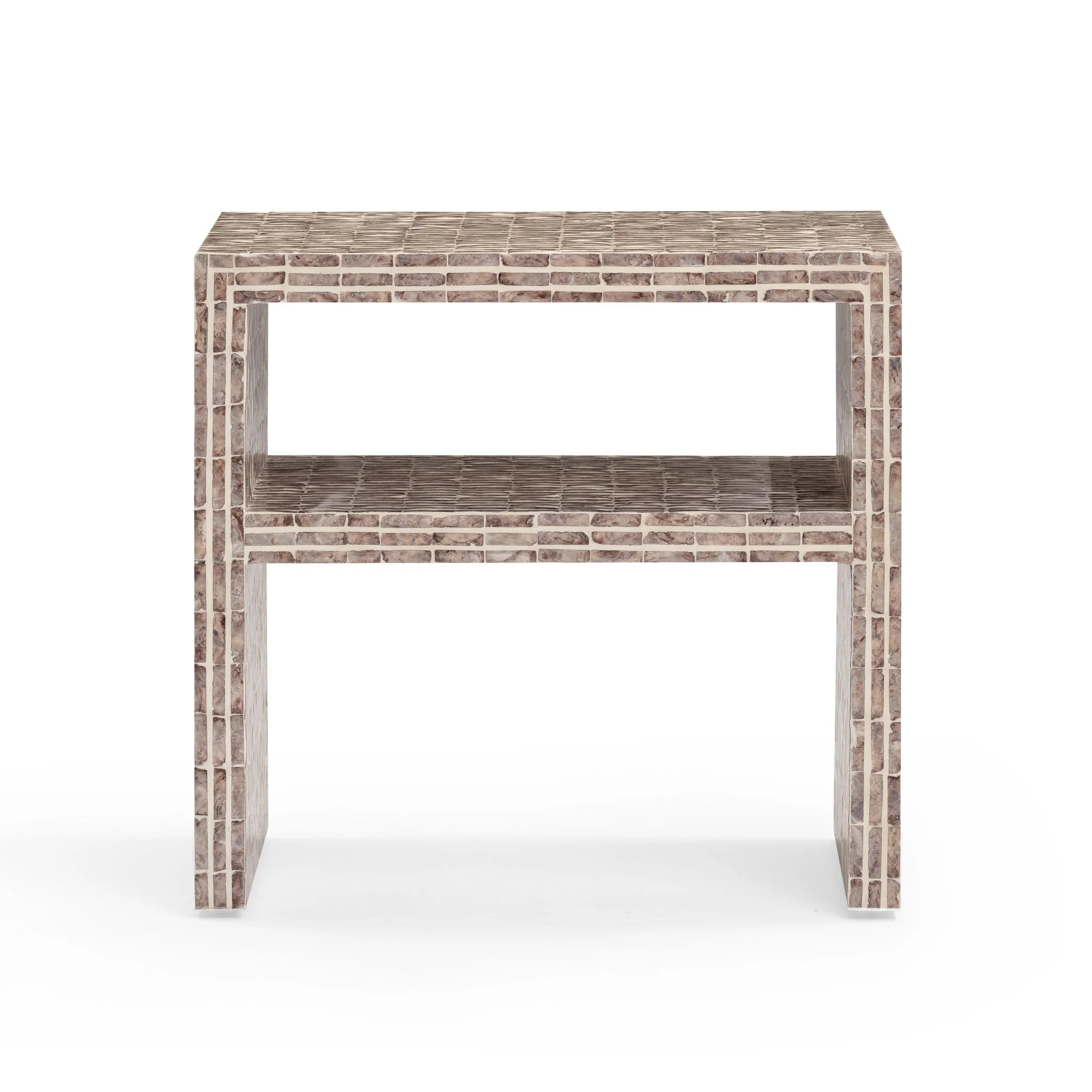 Derry Lavender Capiz Shell Nightstand - Image 3