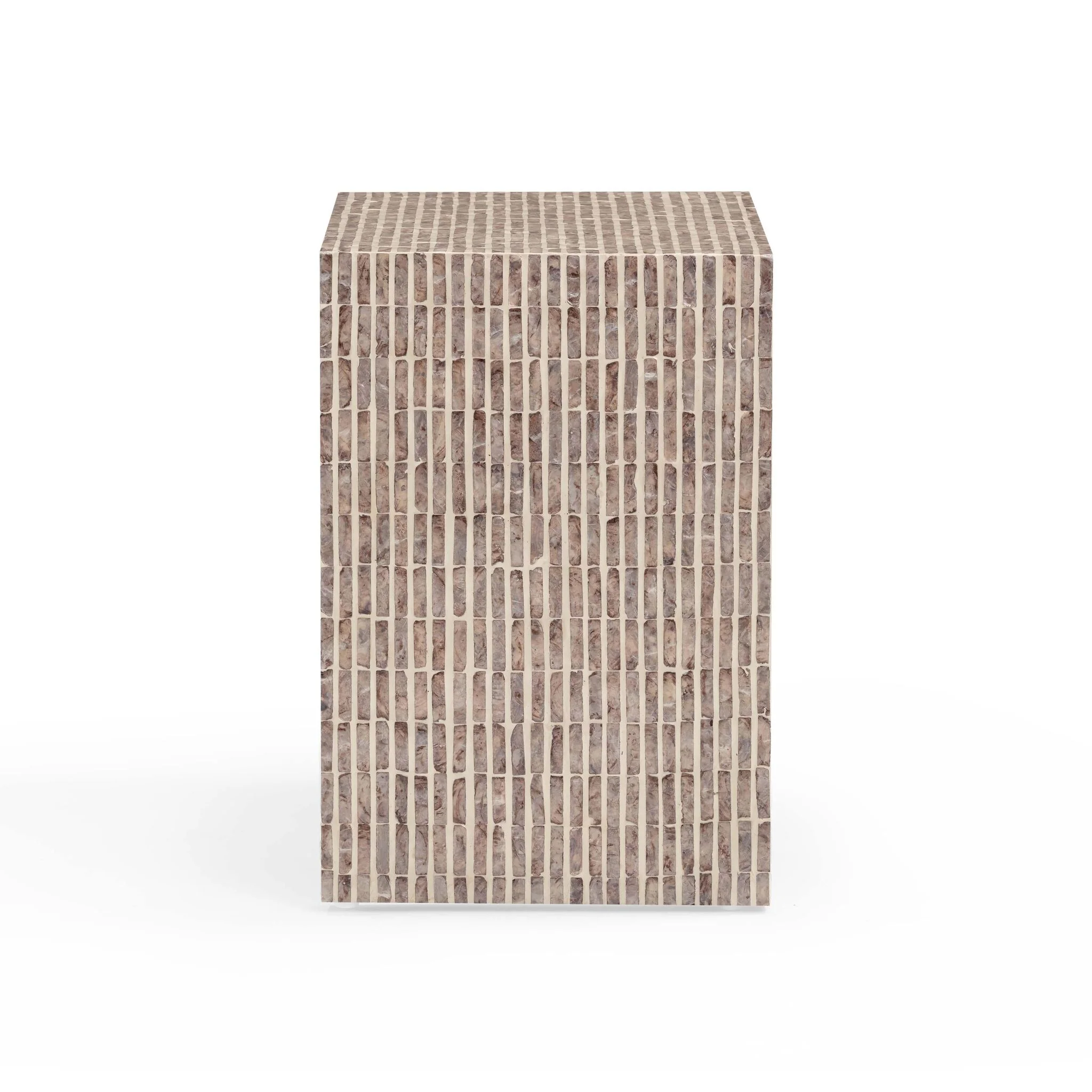 Derry Lavender Capiz Shell Nightstand - Image 4