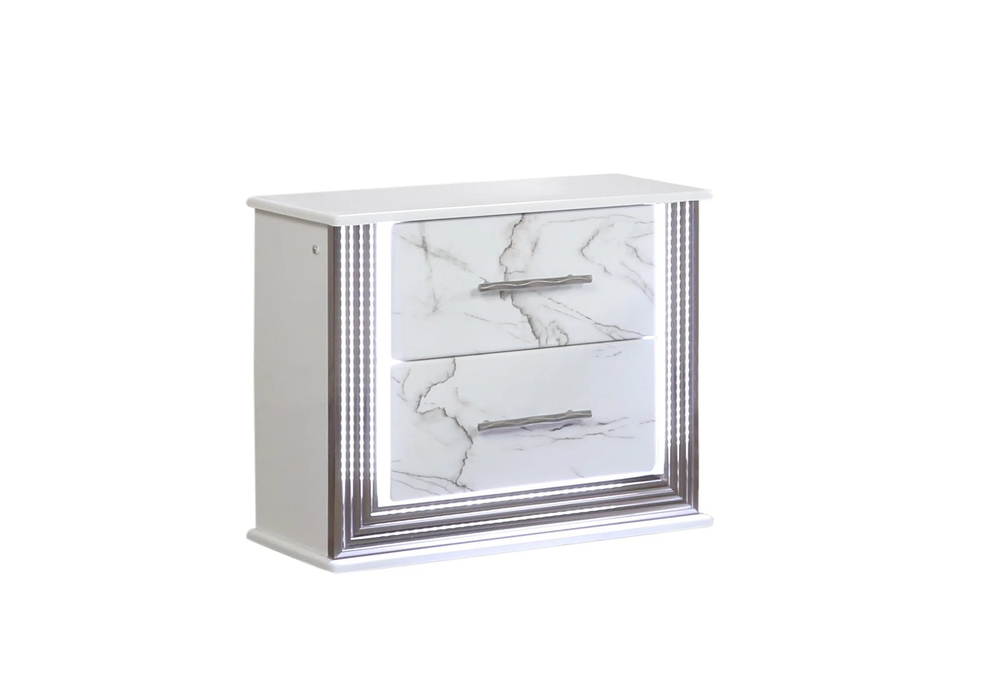 Desire King 5PC Bedroom Set White - Image 10