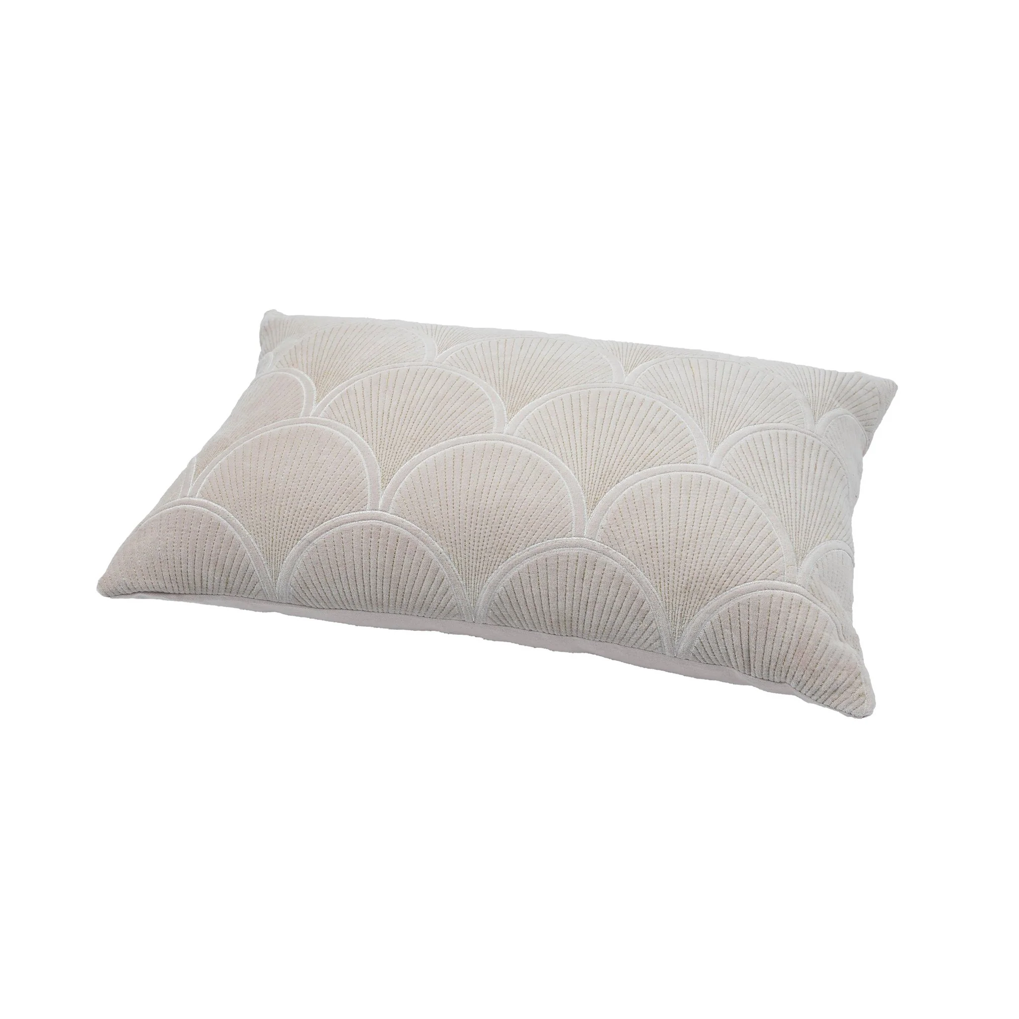 Destiny White Woven Cushion - Image 3